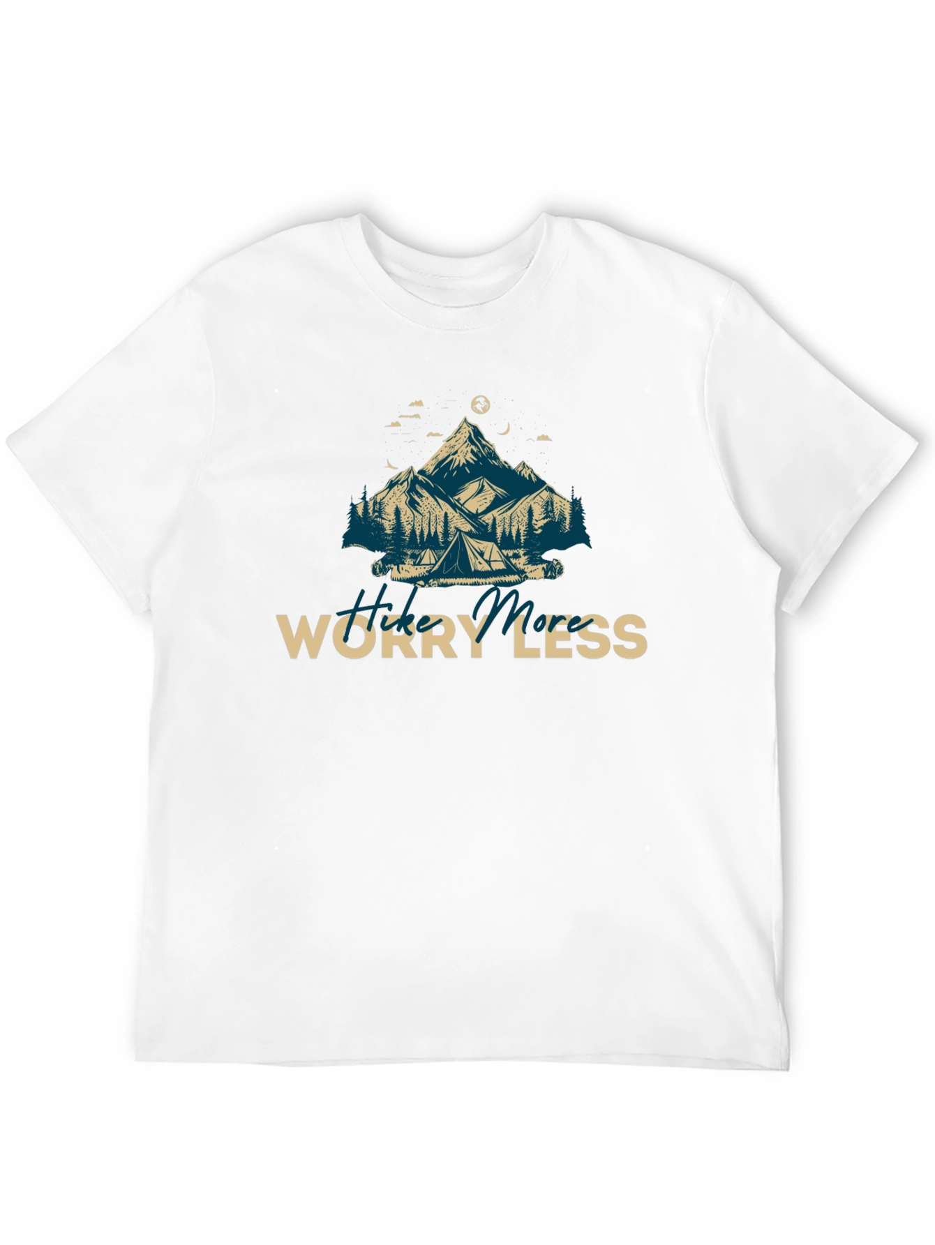 Hike More Worry Less Graphic Tee