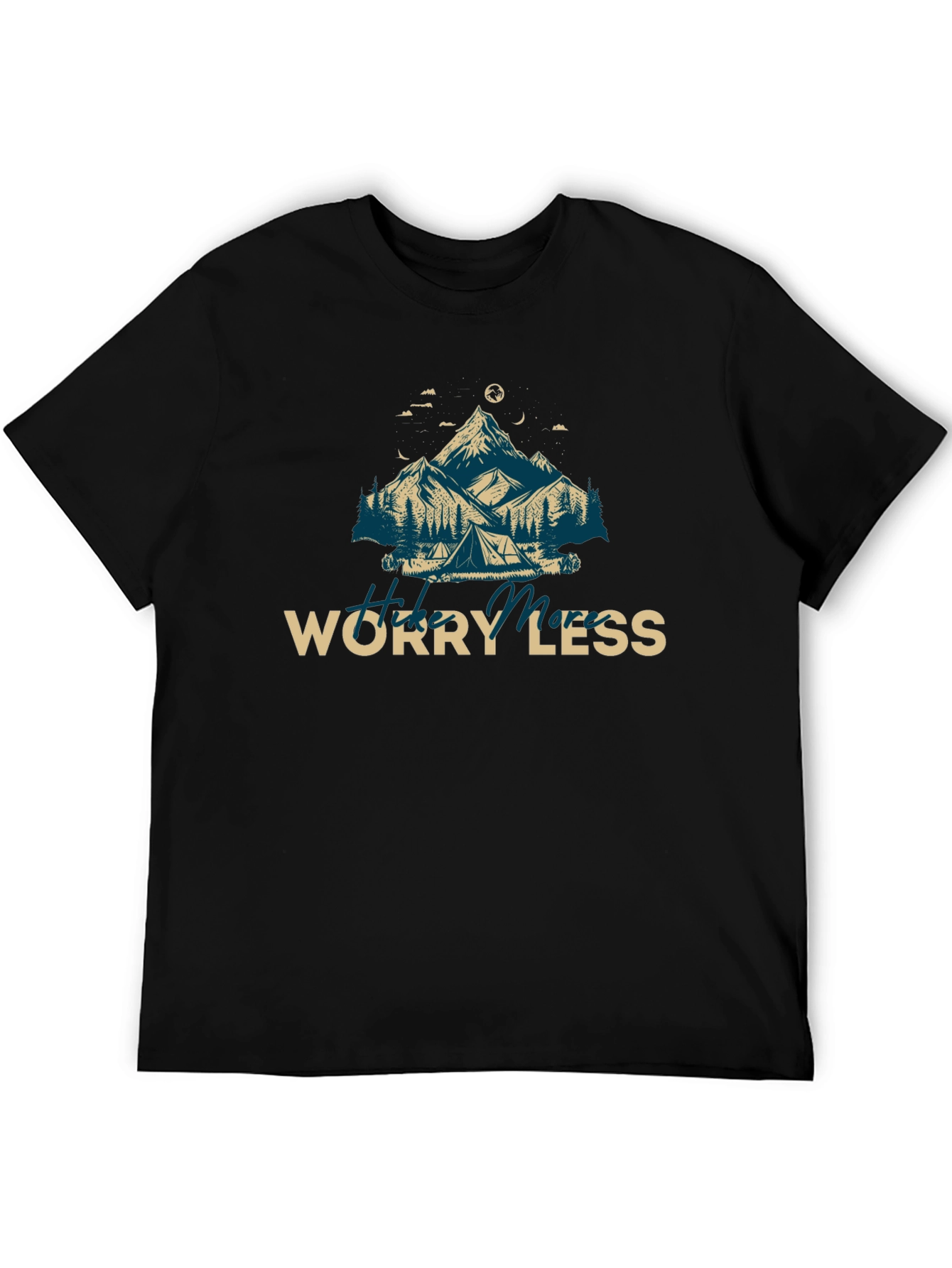 Hike More Worry Less Graphic Tee