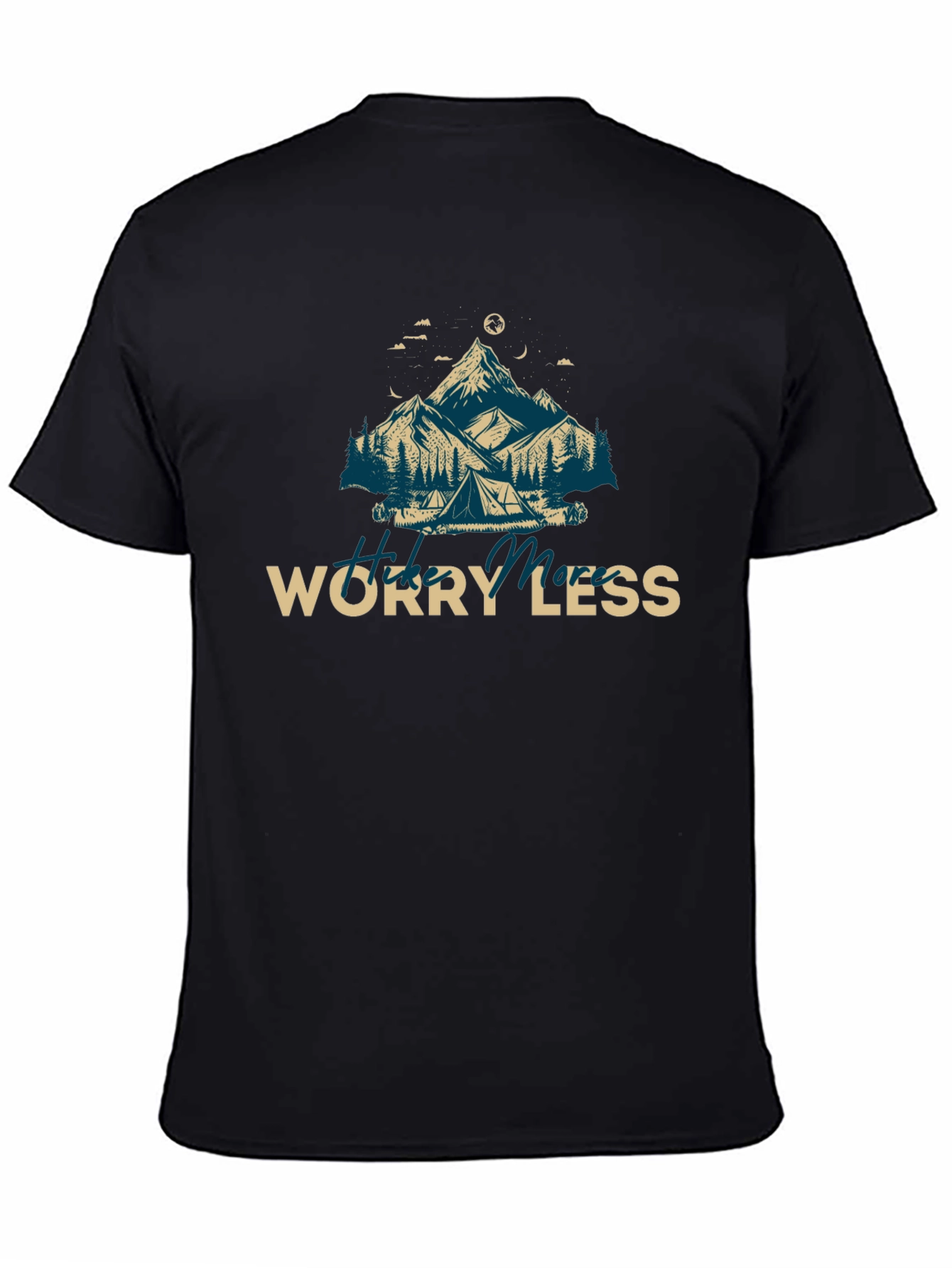 Hike More Worry Less Graphic Tee