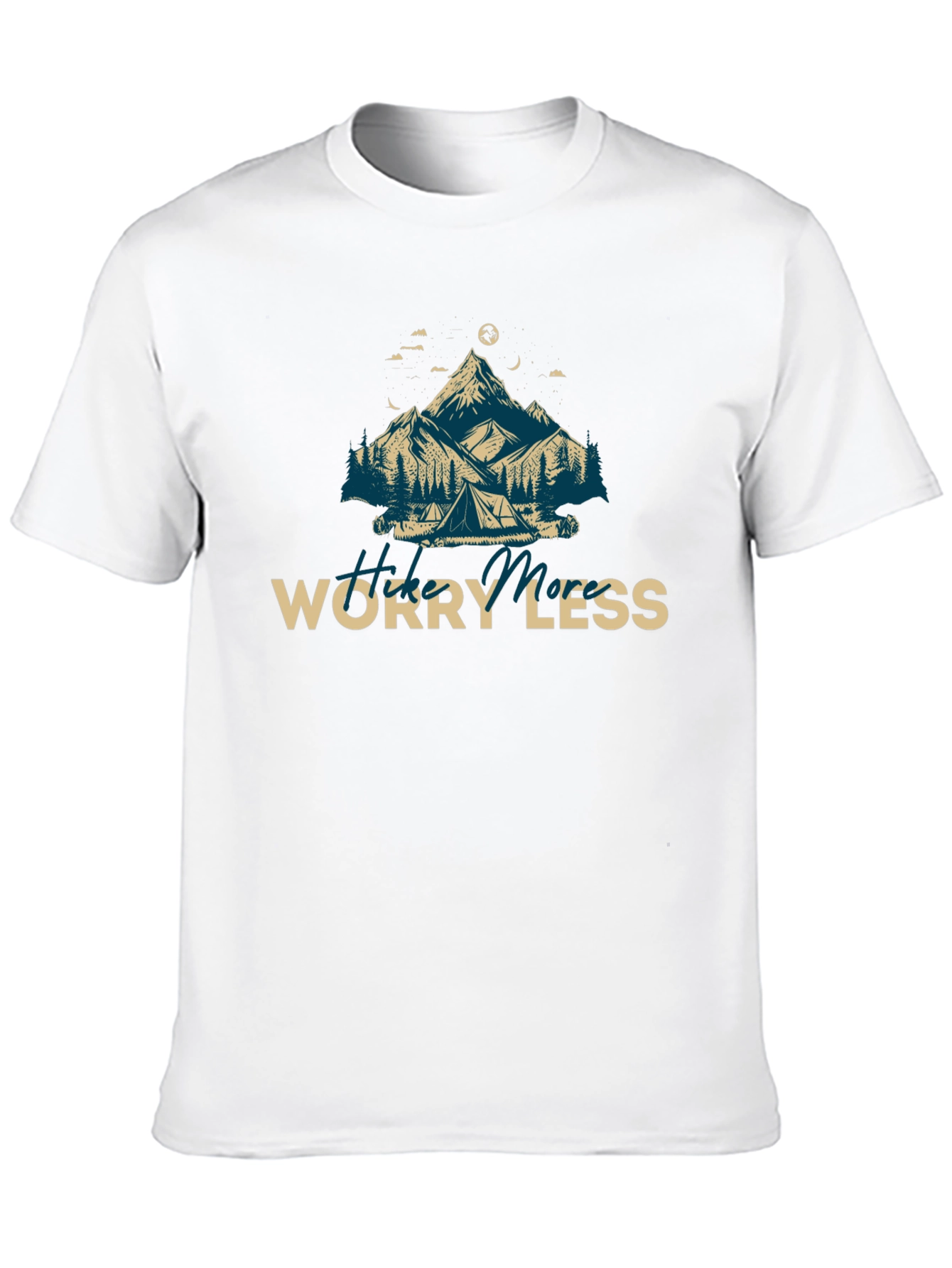 Hike More Worry Less Graphic Tee