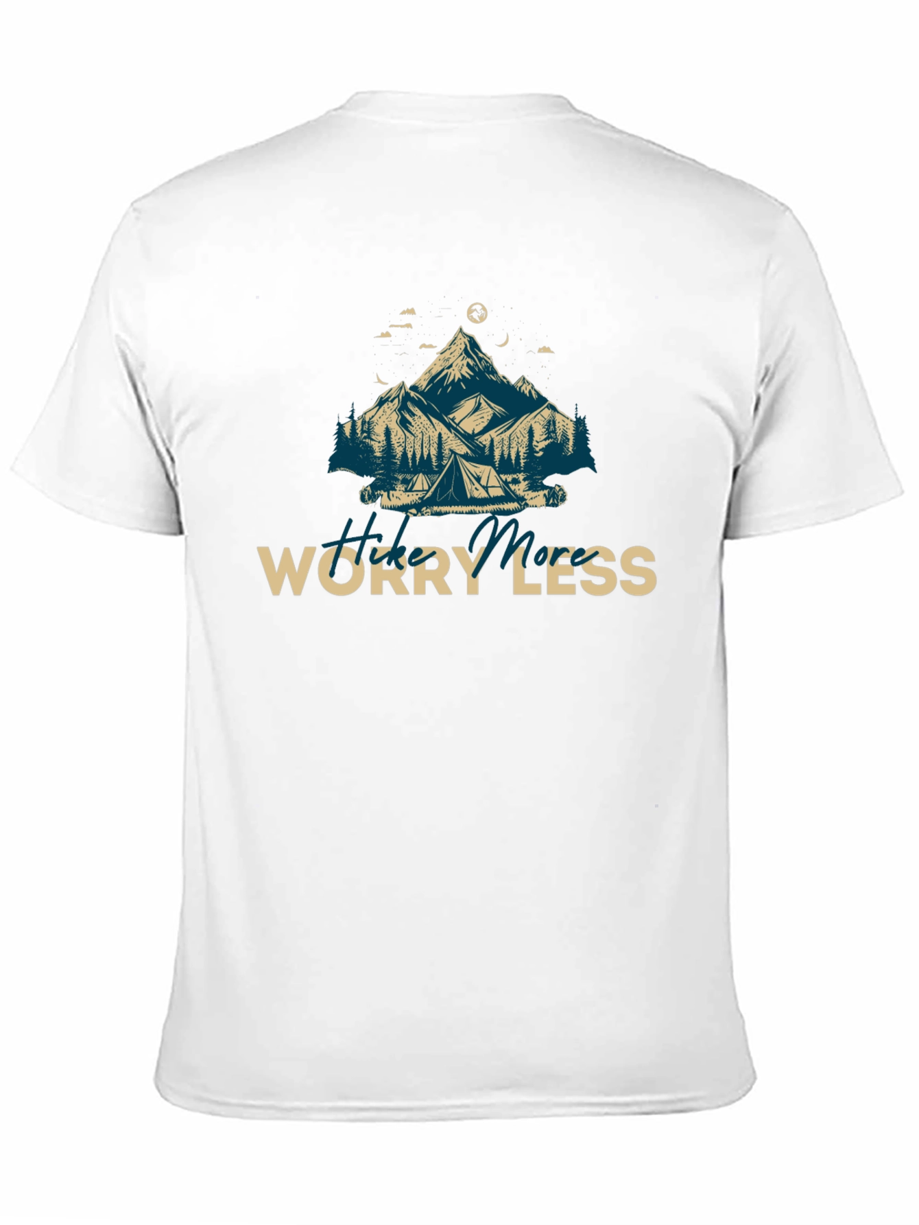Hike More Worry Less Graphic Tee