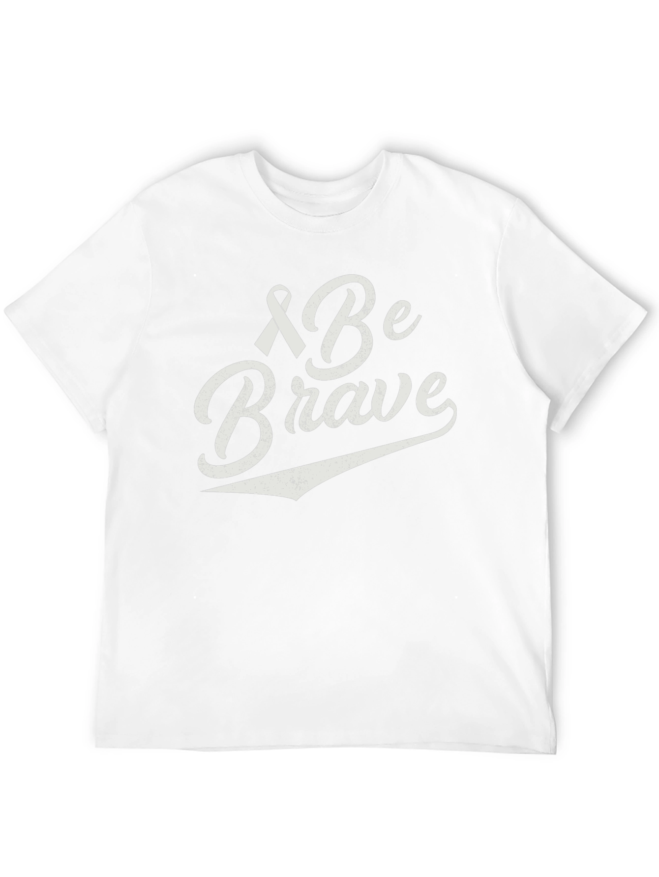 Be Brave Ribbon Graphic Tee