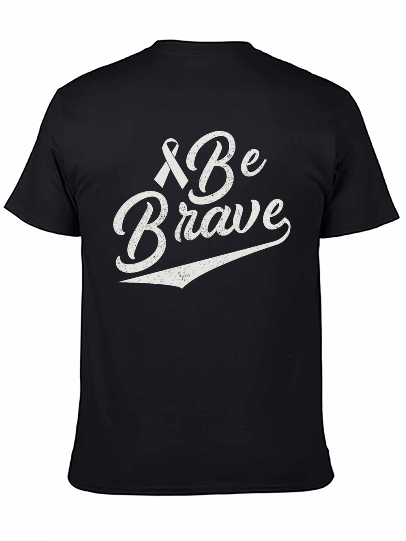 Be Brave Ribbon Graphic Tee