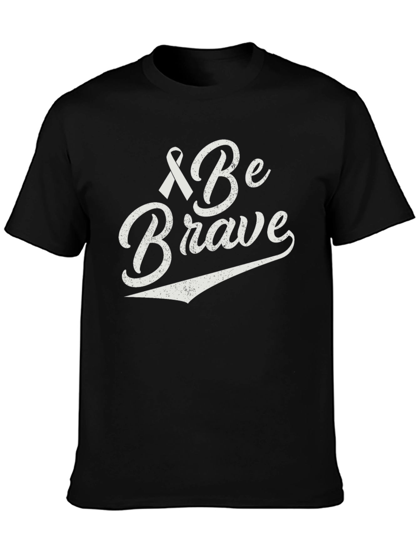 Be Brave Ribbon Graphic Tee