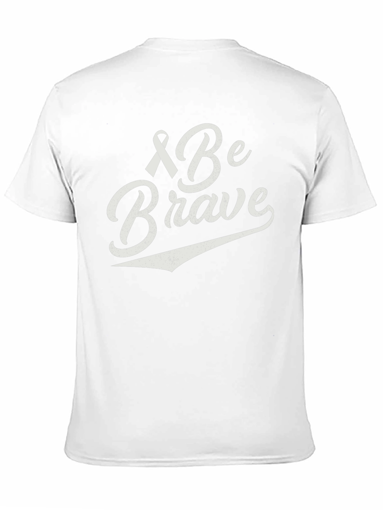 Be Brave Ribbon Graphic Tee