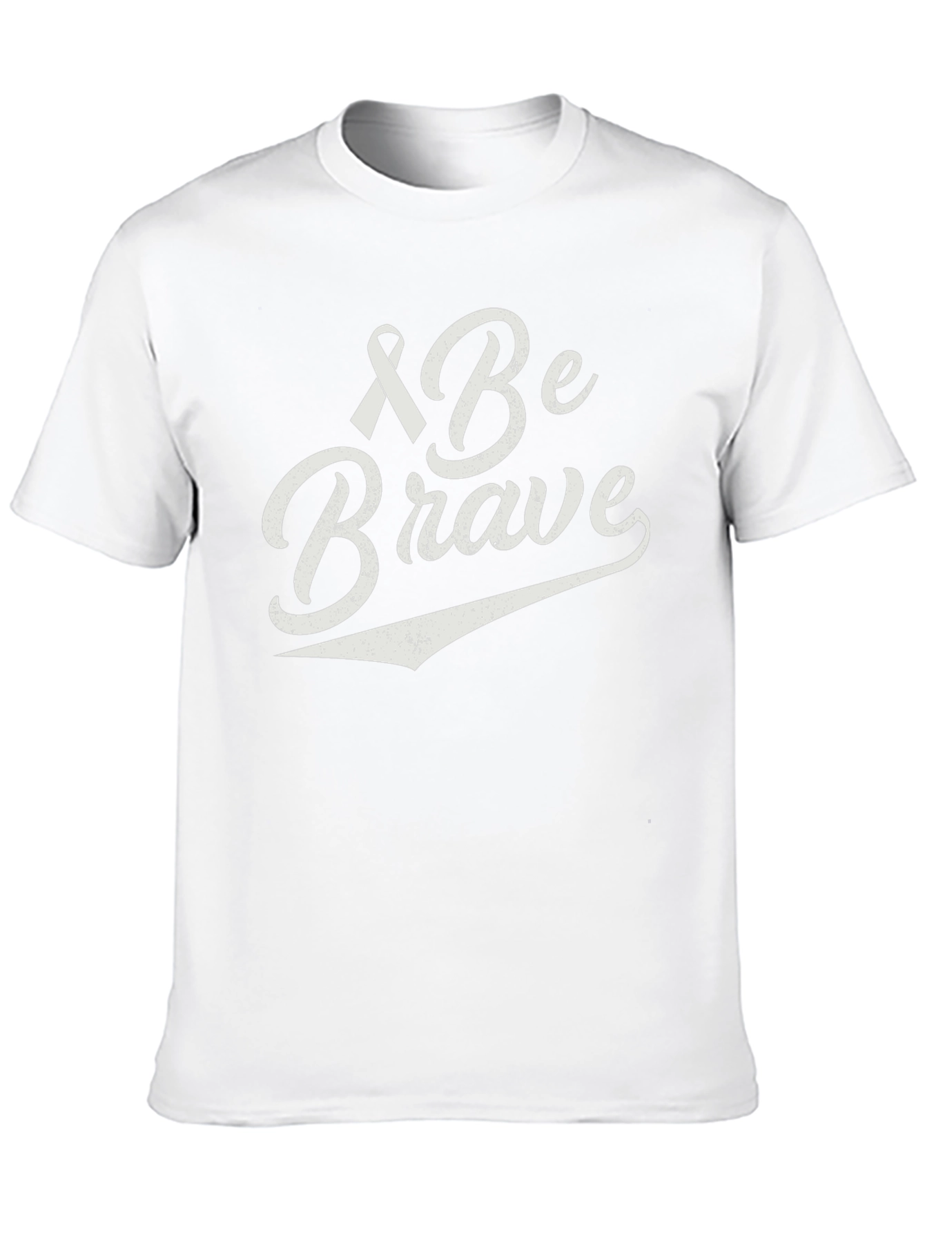 Be Brave Ribbon Graphic Tee