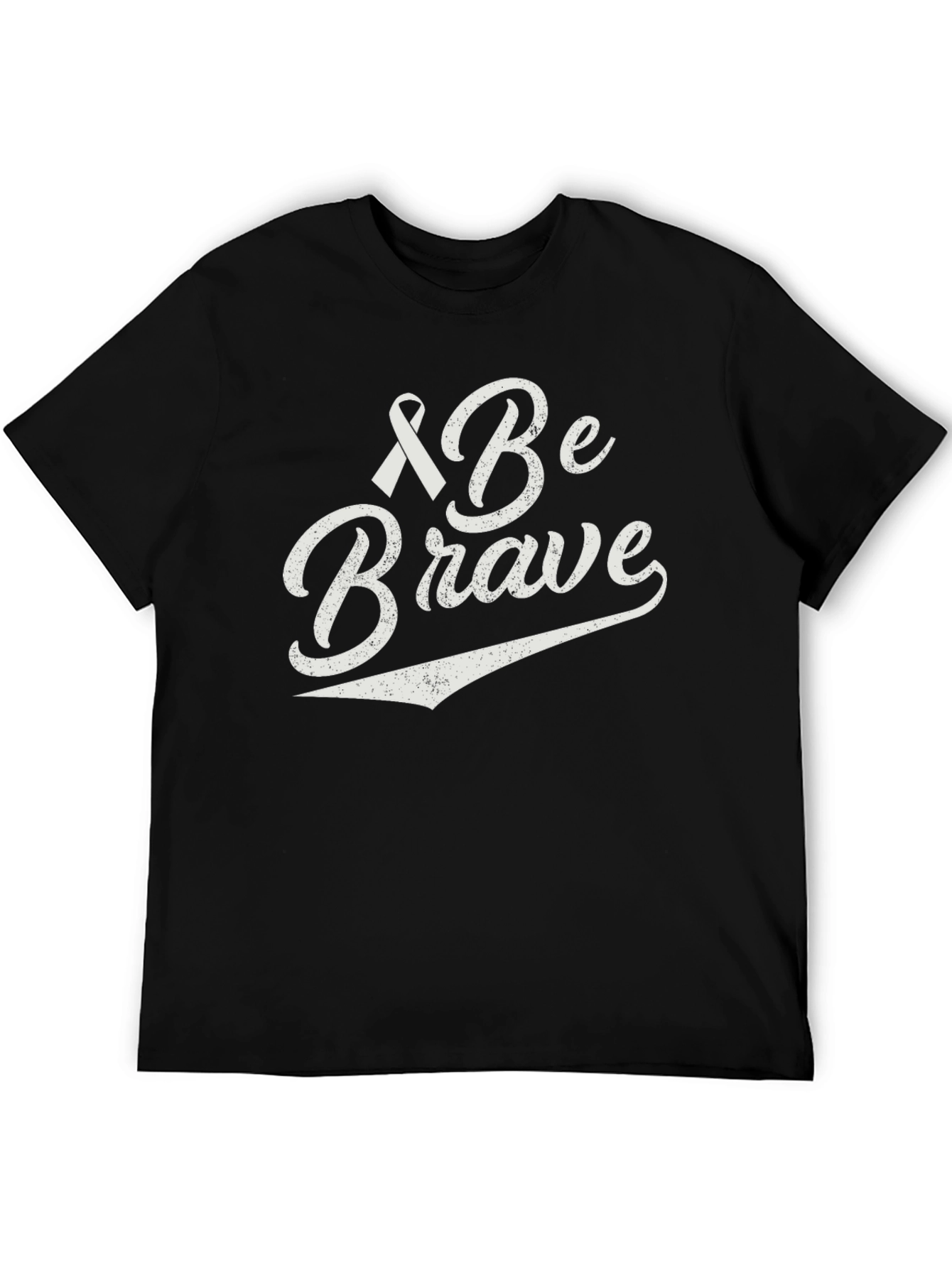 Be Brave Ribbon Graphic Tee