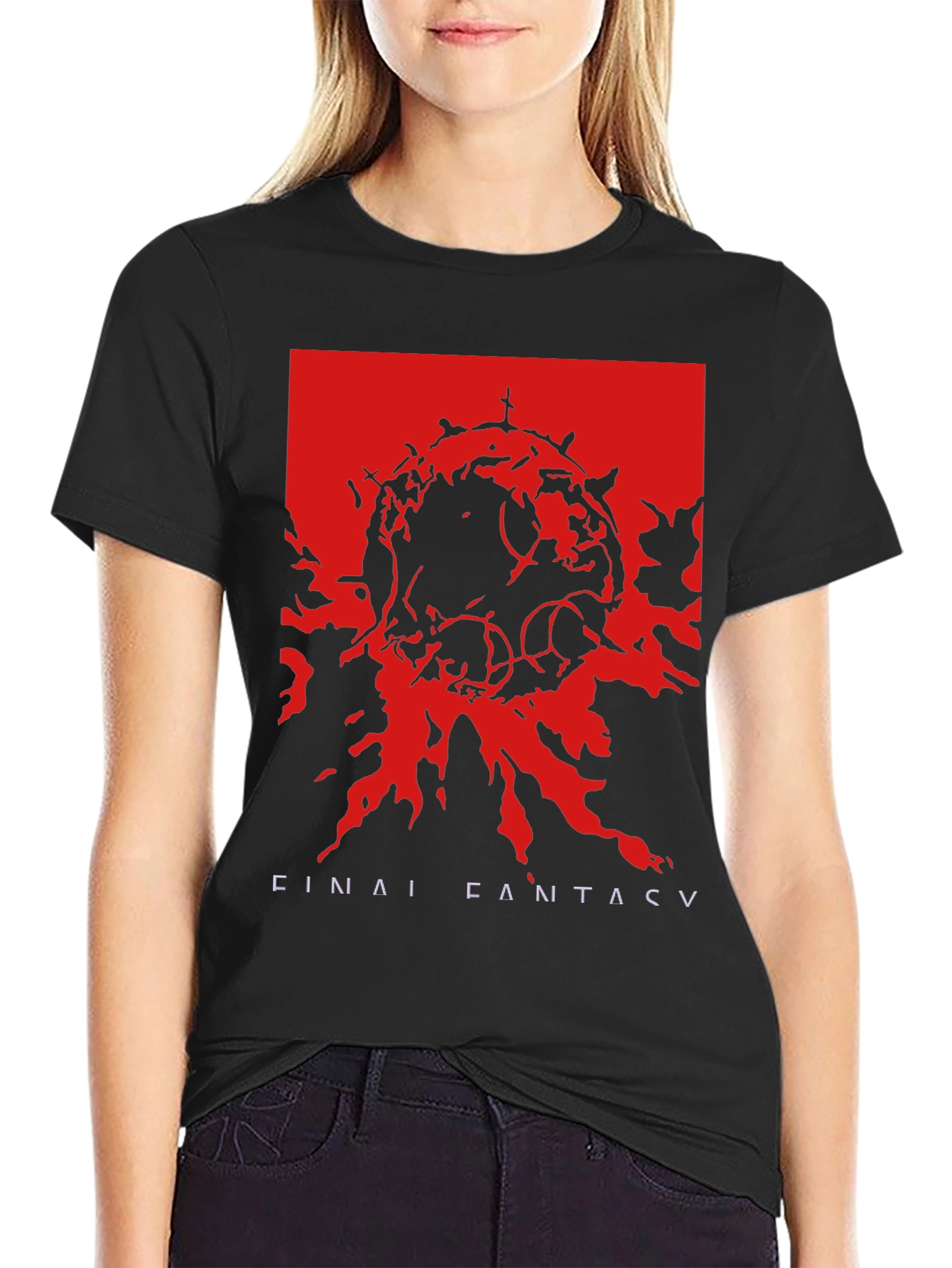 Final Fantasy V Graphic T-Shirt - Black