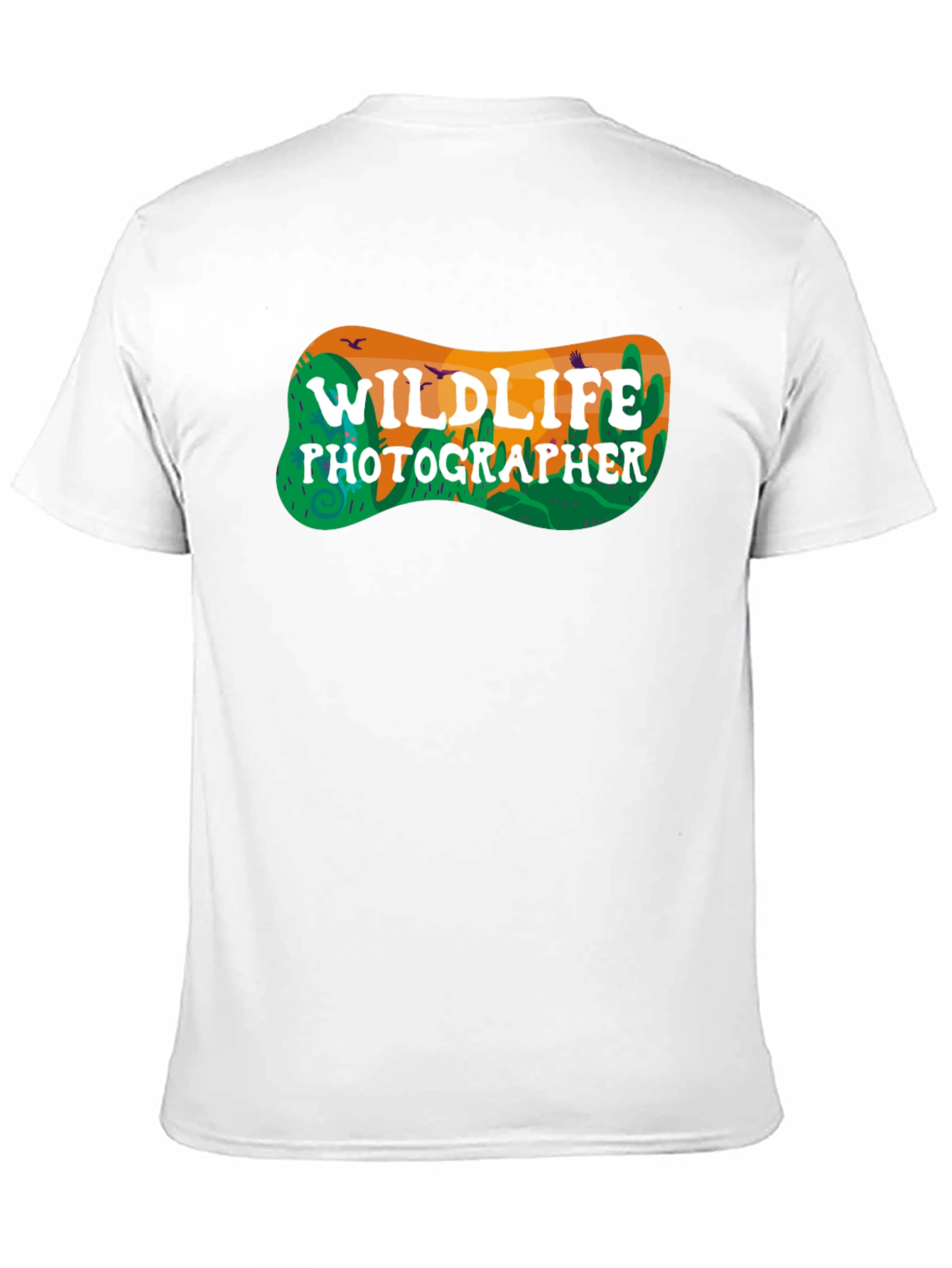 Wildlife Photographer Tee - Desert Theme