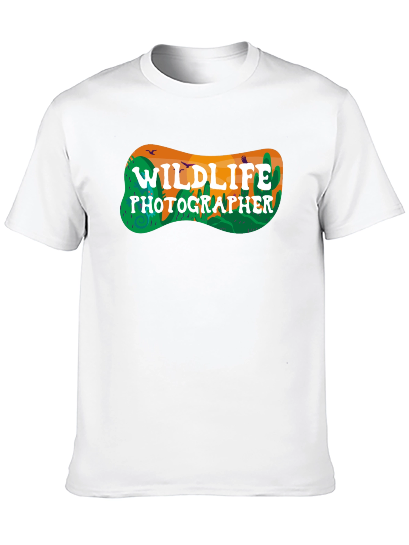 Wildlife Photographer Tee - Desert Theme