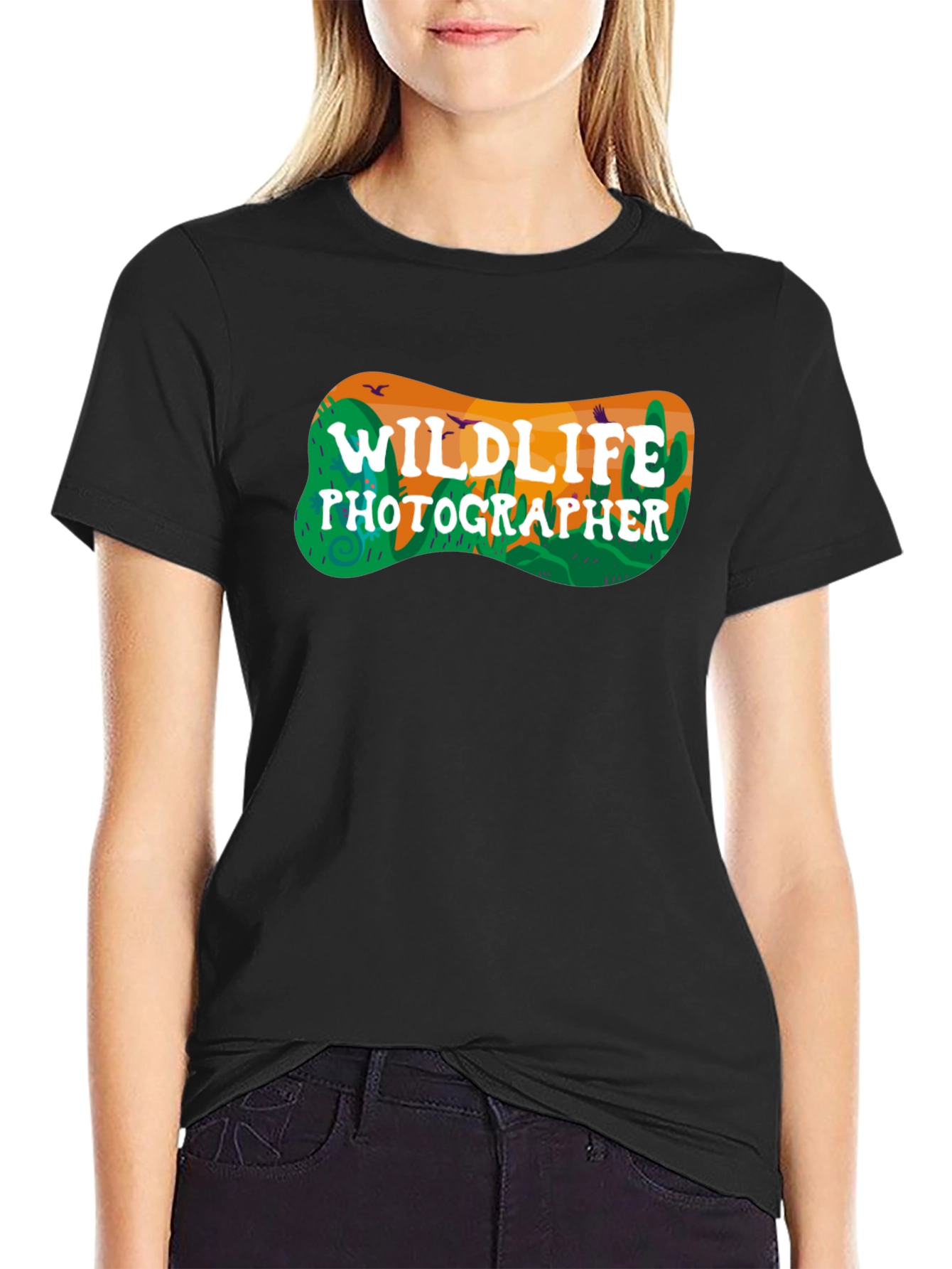 Wildlife Photographer Tee - Desert Theme