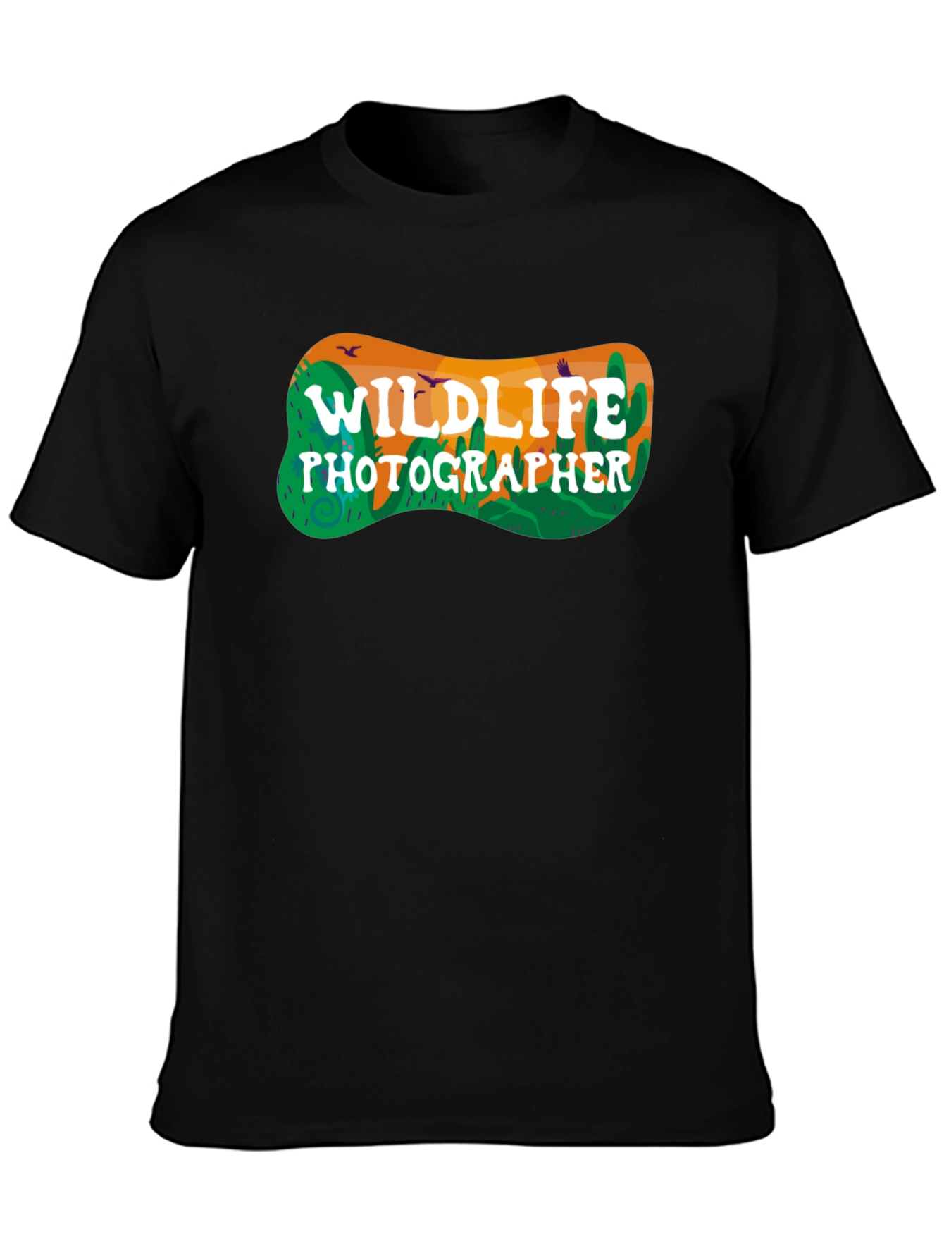 Wildlife Photographer Tee - Desert Theme