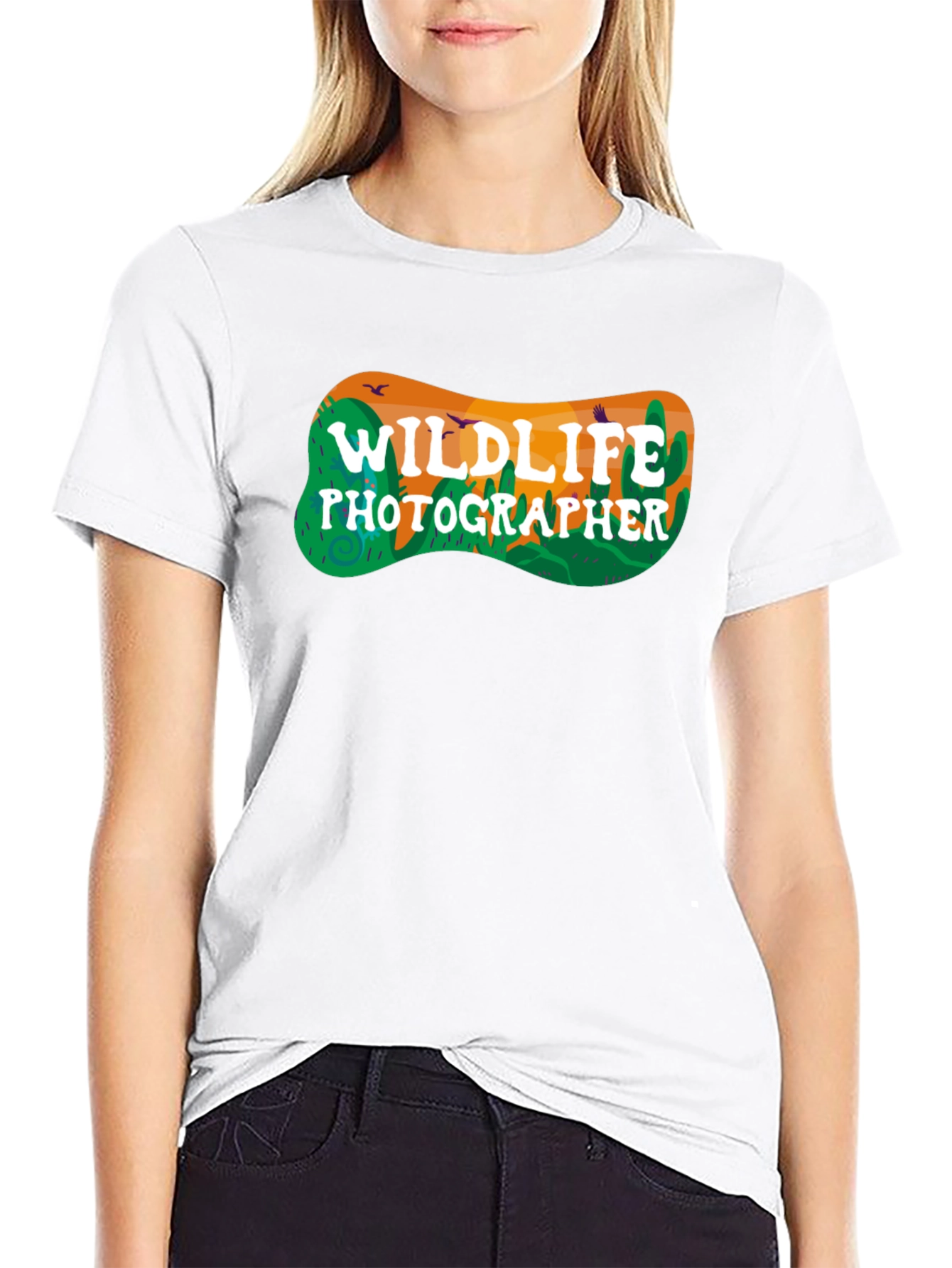 Wildlife Photographer Tee - Desert Theme