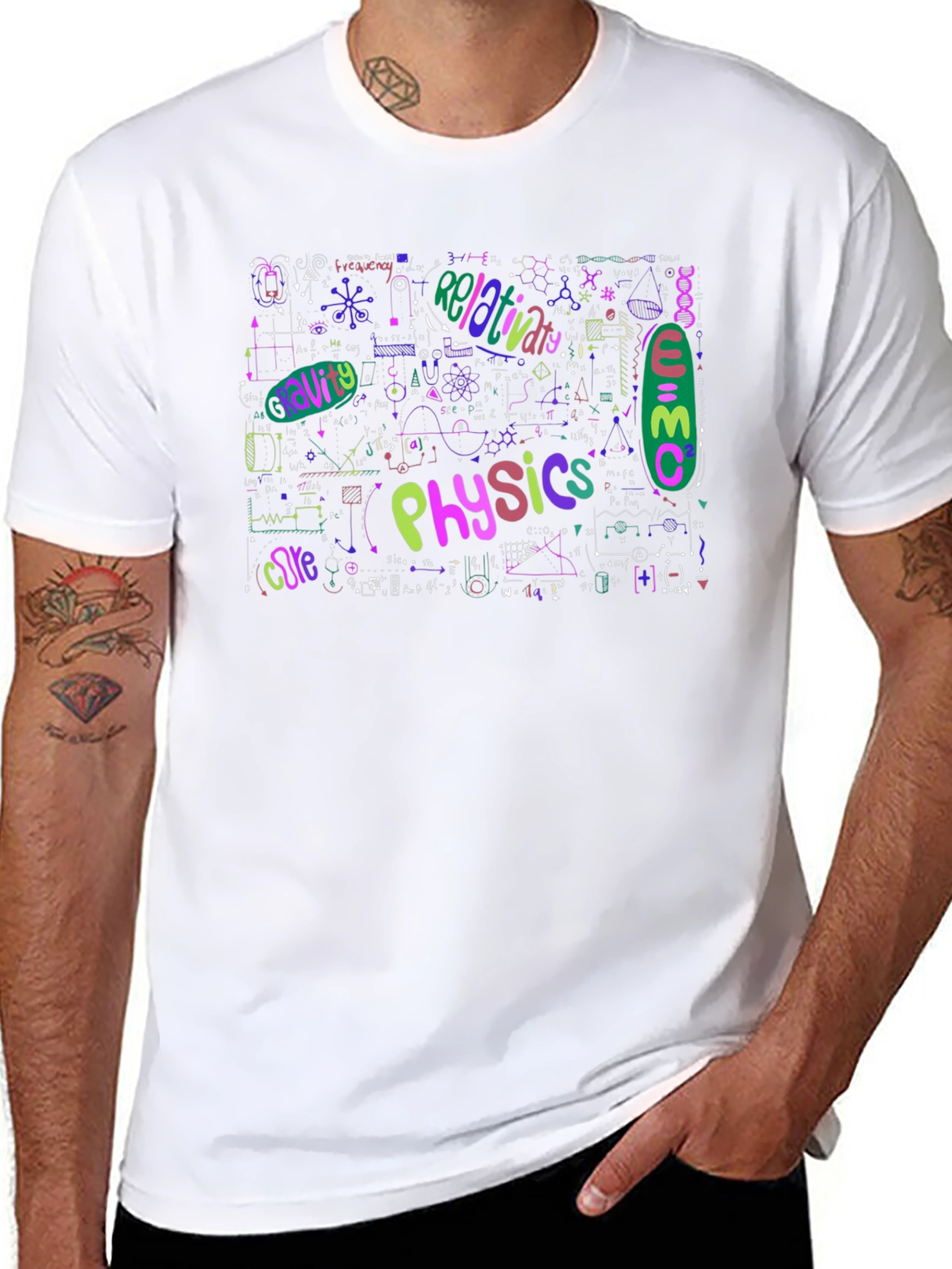 Physics Equations Graphic T-Shirt