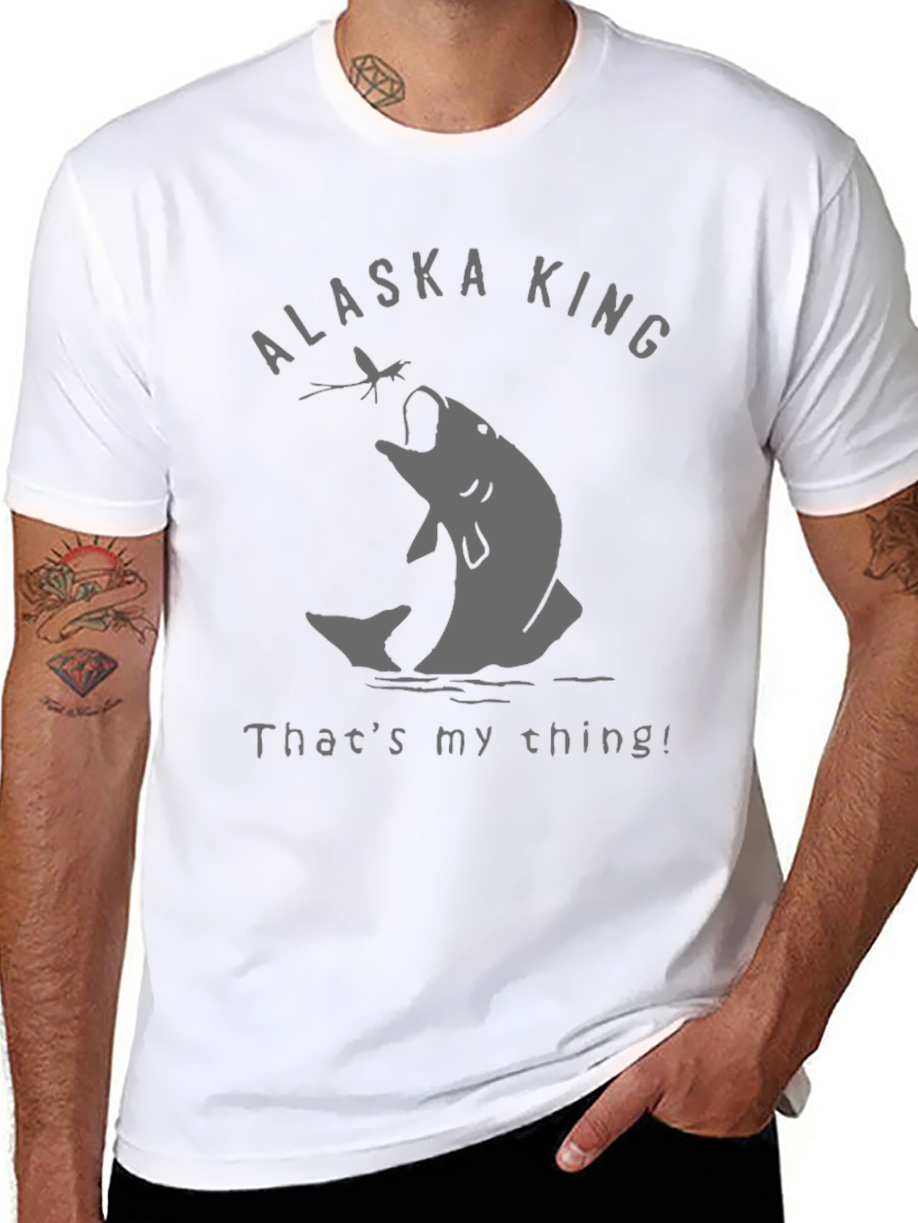 Alaska King Fishing T-Shirt - Thats My Thing!