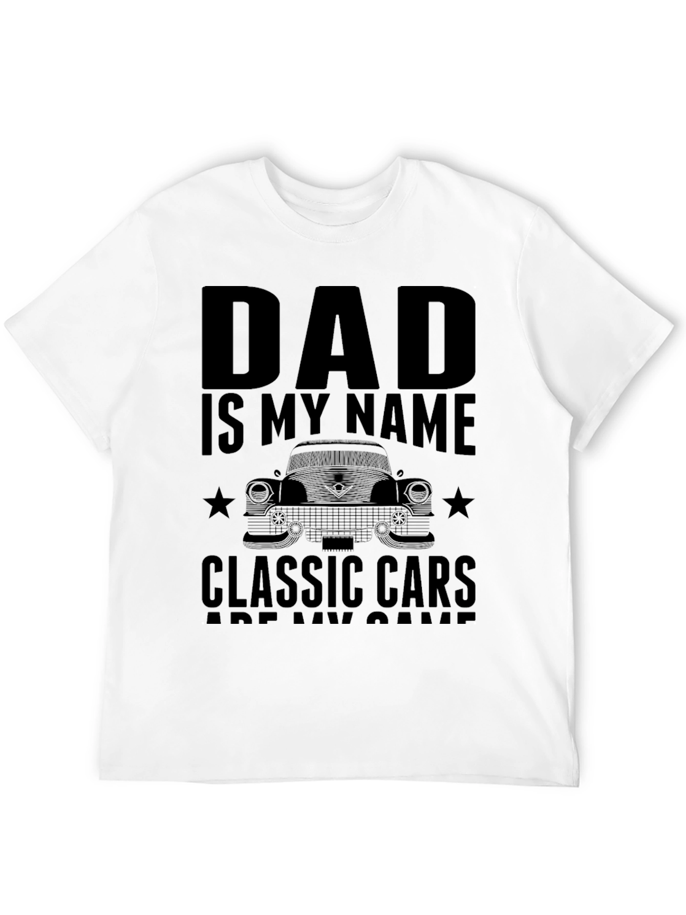 Dad Classic Cars T-Shirt