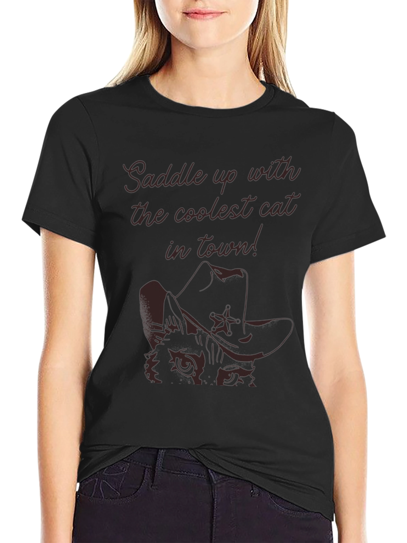 Coolest Cat in Town Graphic Tee