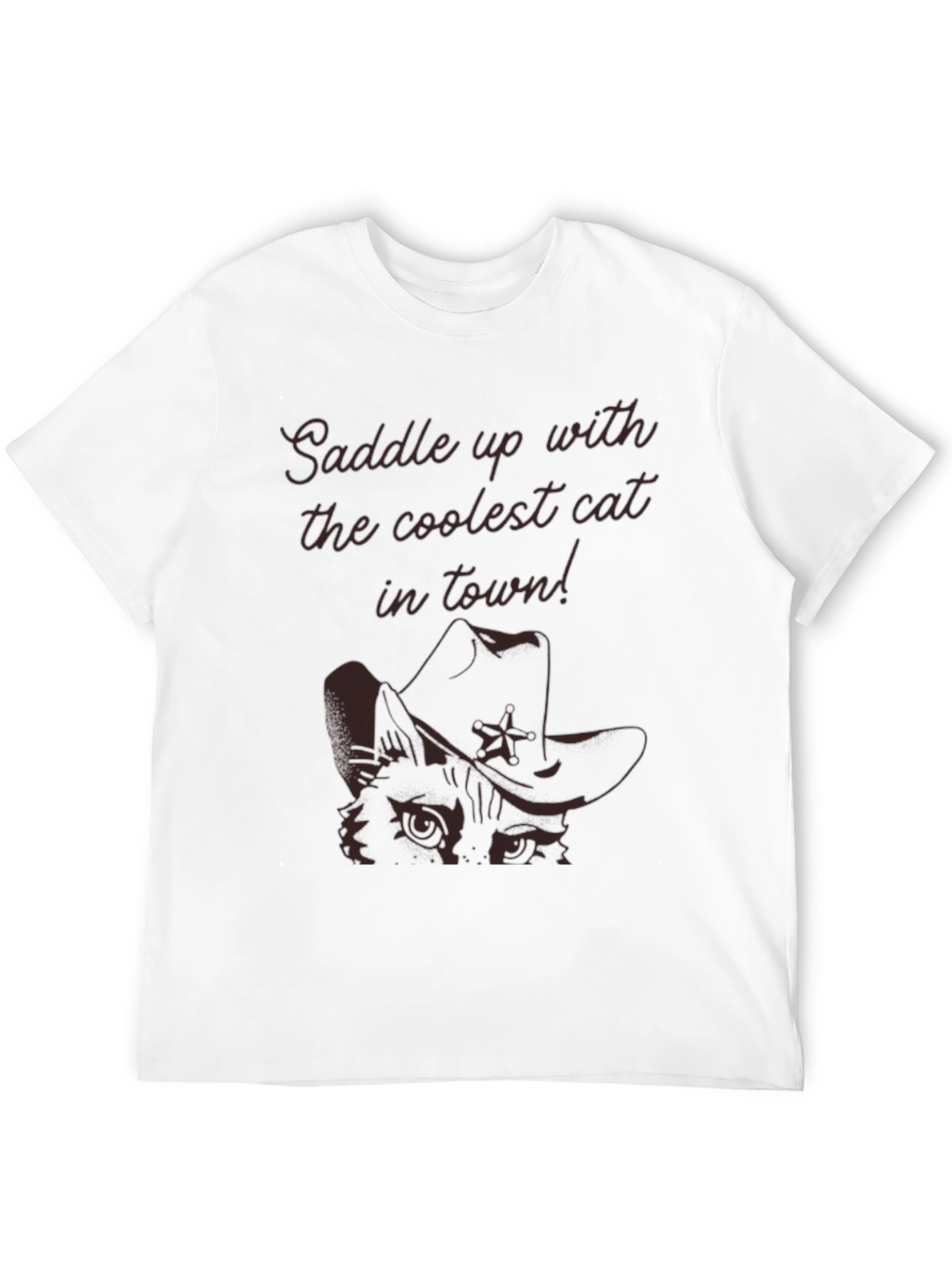 Coolest Cat in Town Graphic Tee