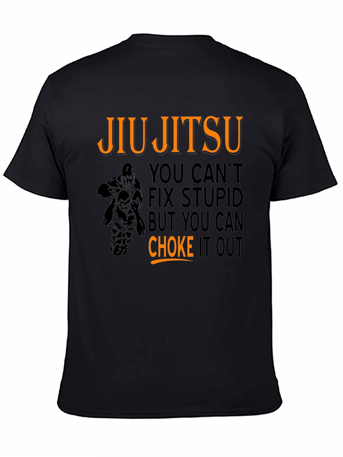 Jiu Jitsu Choke Out Graphic T-Shirt