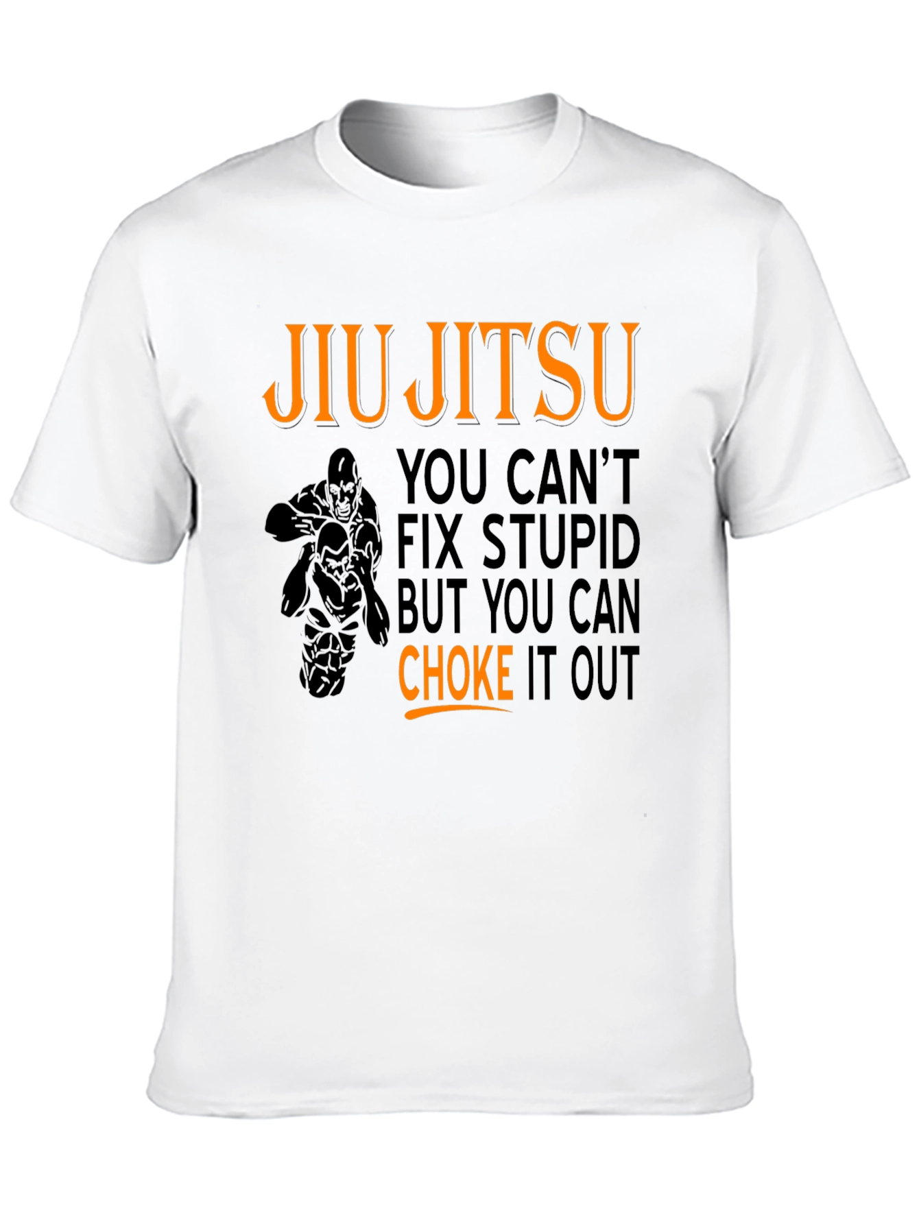 Jiu Jitsu Choke Out Graphic T-Shirt