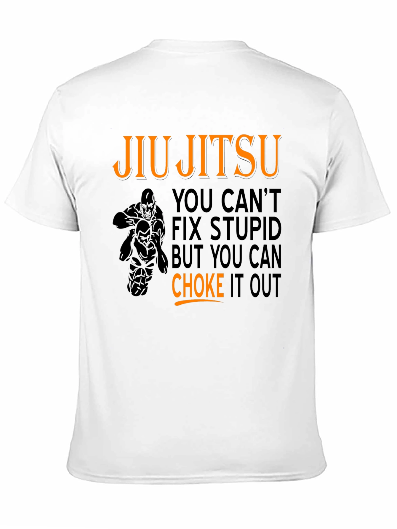 Jiu Jitsu Choke Out Graphic T-Shirt
