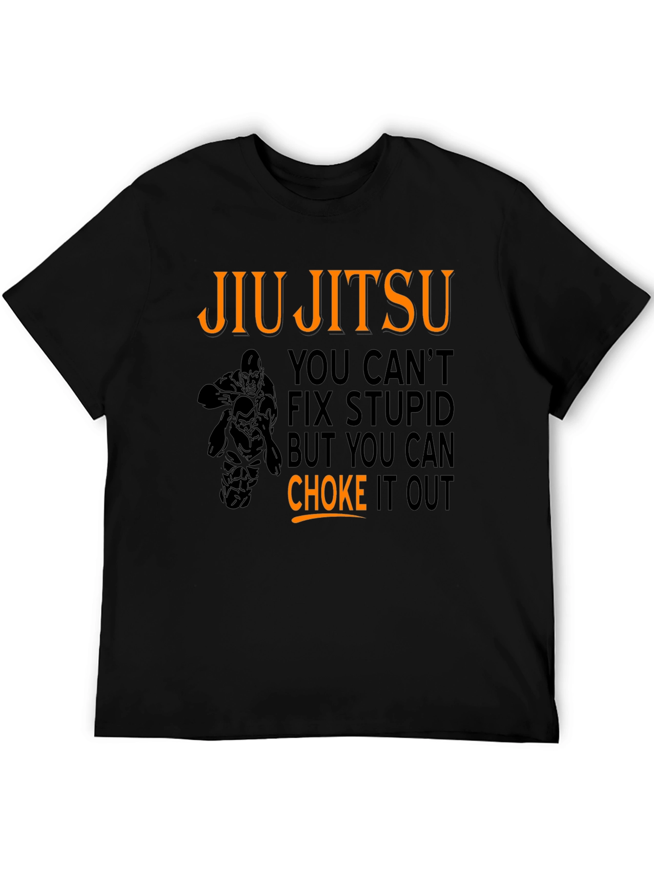 Jiu Jitsu Choke Out Graphic T-Shirt