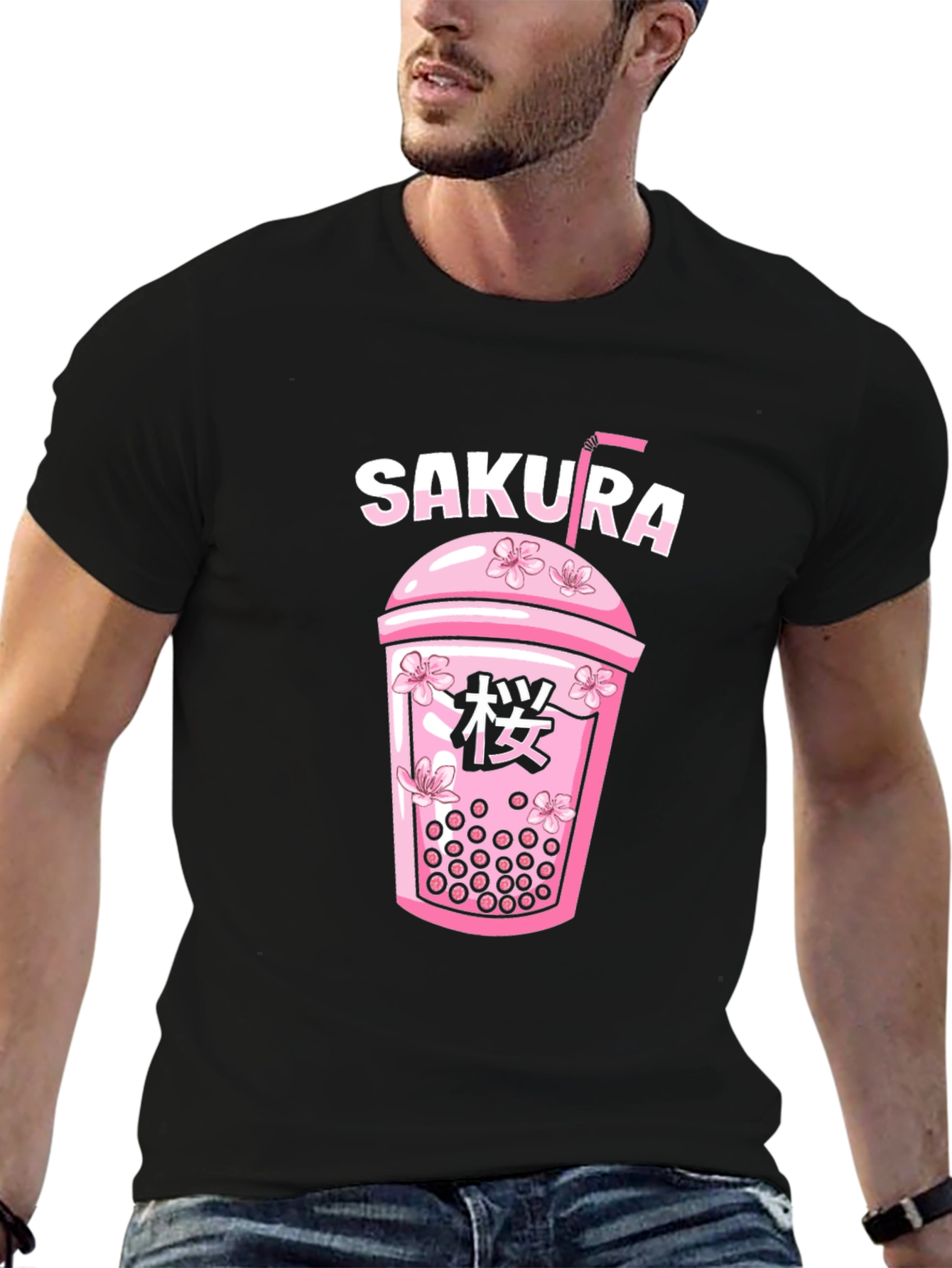Sakura Bubble Tea Graphic Tee