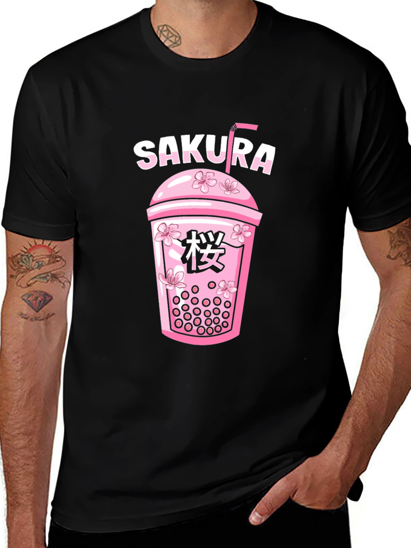 Sakura Bubble Tea Graphic Tee