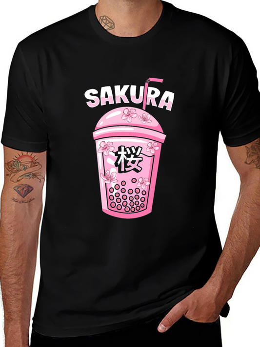 Sakura Bubble Tea Graphic Tee