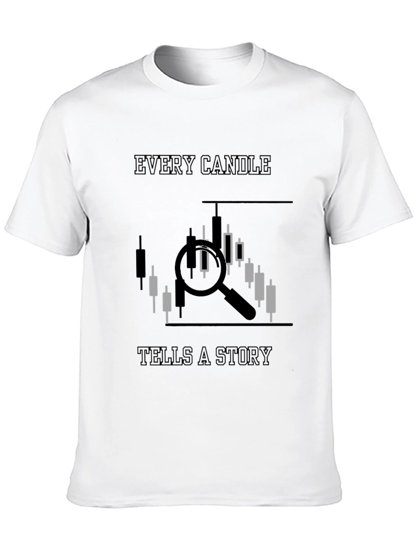 Traders Tee: Every Candle Tells a Story