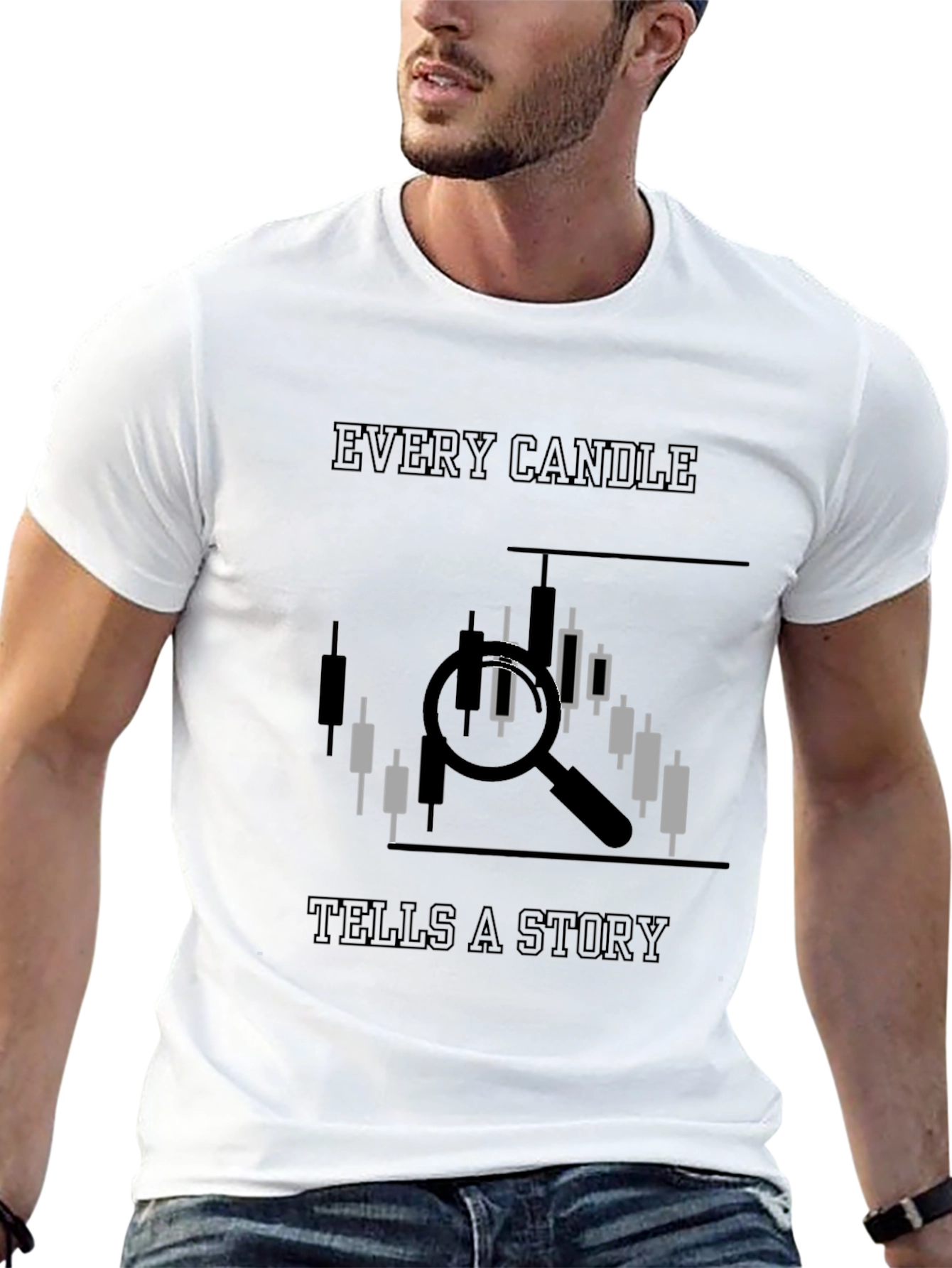 Traders Tee: Every Candle Tells a Story