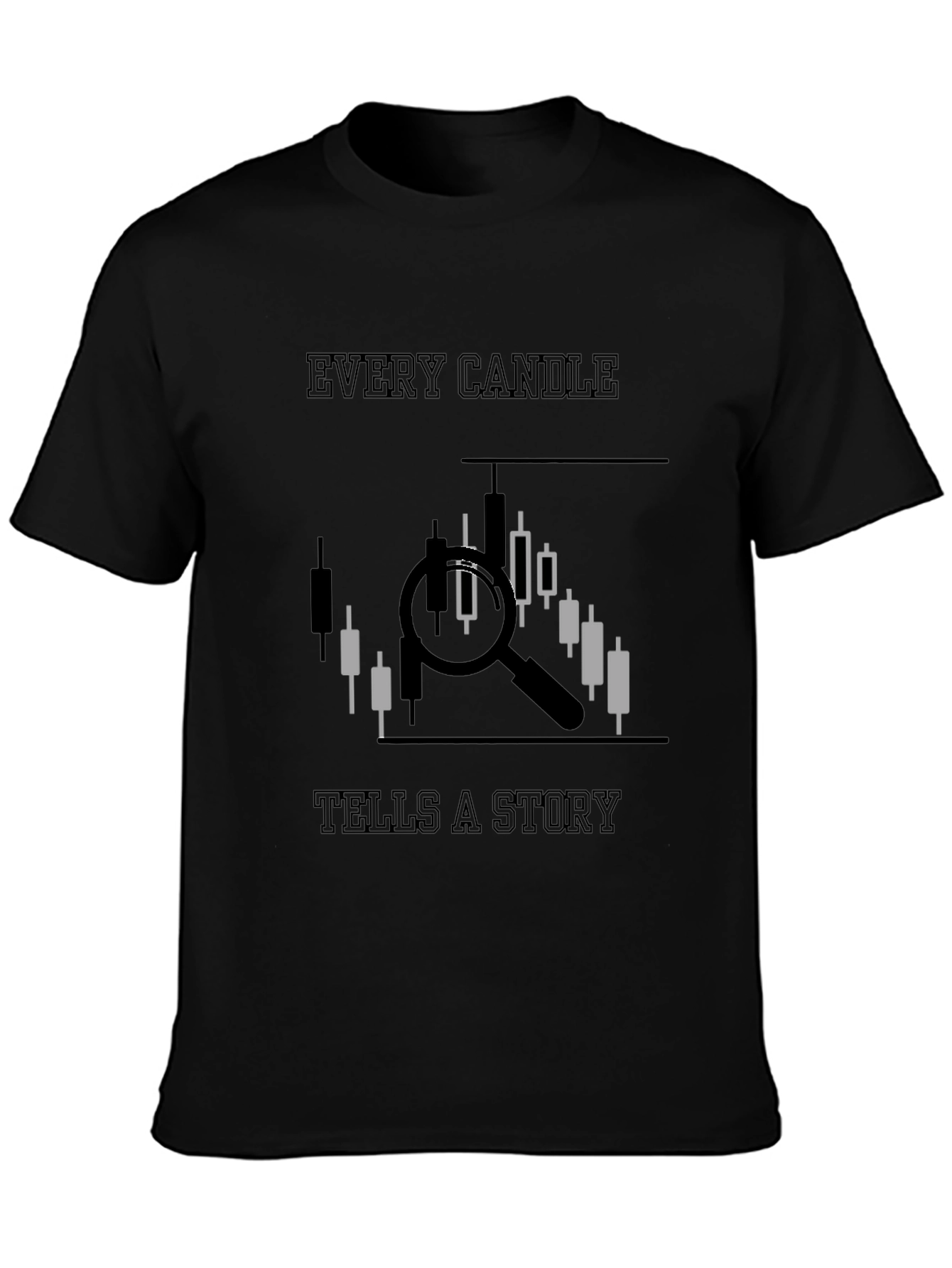 Traders Tee: Every Candle Tells a Story