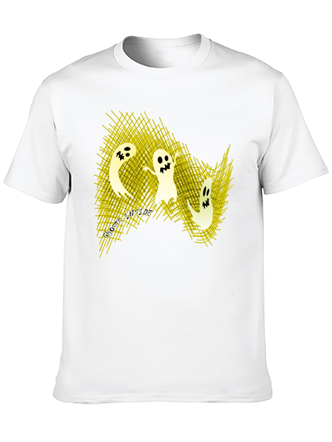 Spooky Ghosts T-Shirt - Halloween Fun