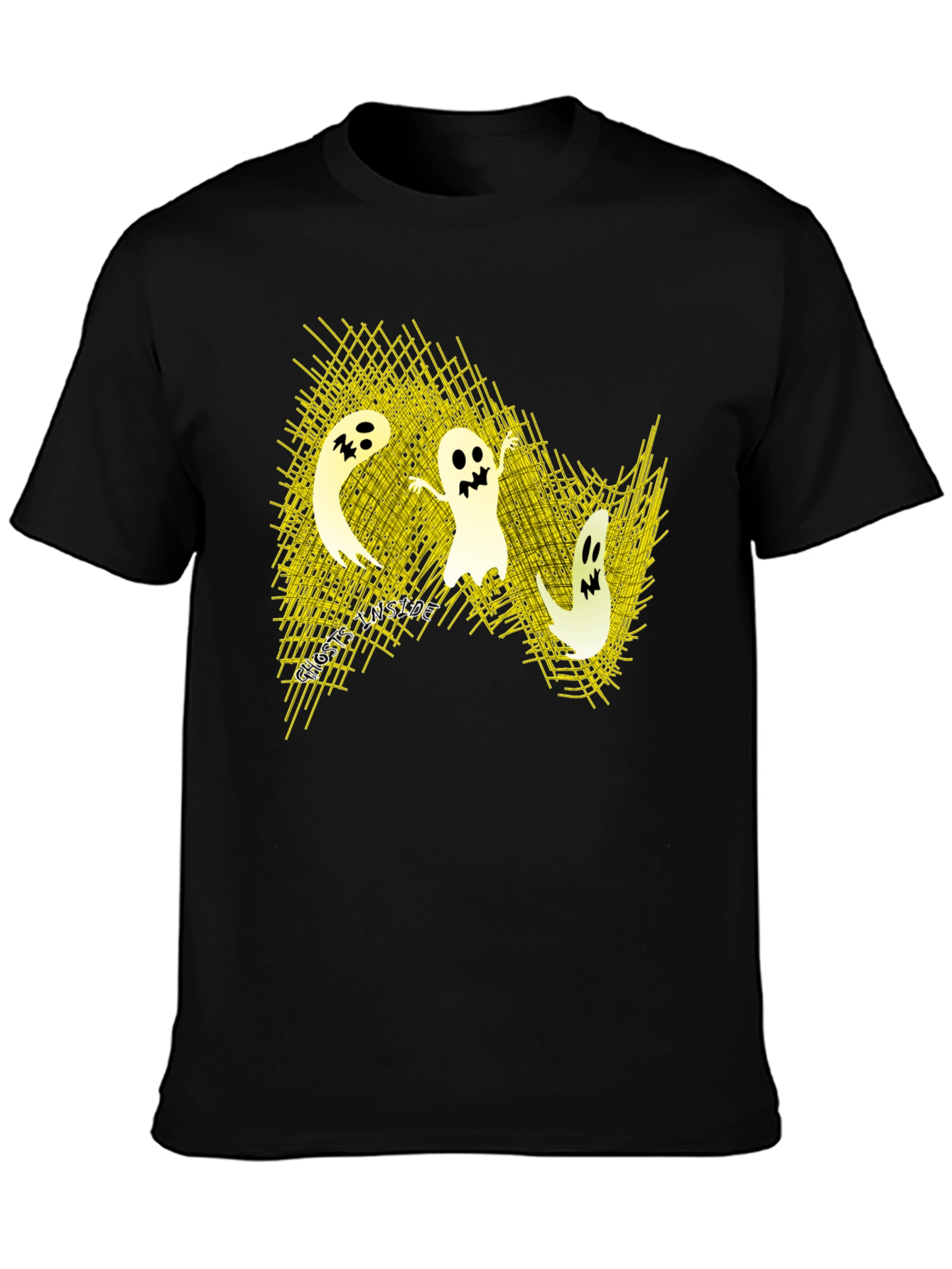 Spooky Ghosts T-Shirt - Halloween Fun