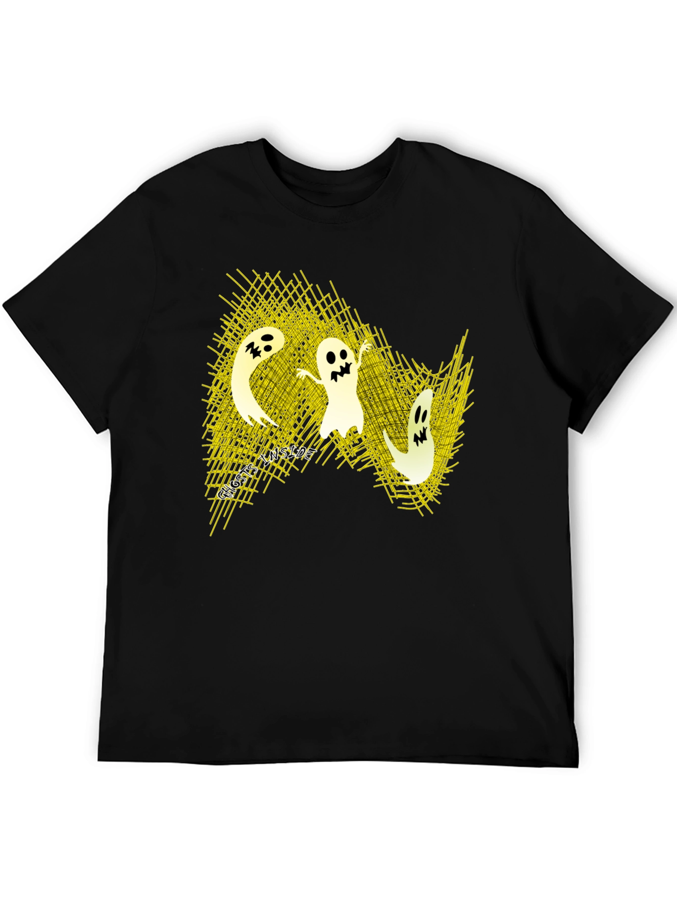 Spooky Ghosts T-Shirt - Halloween Fun