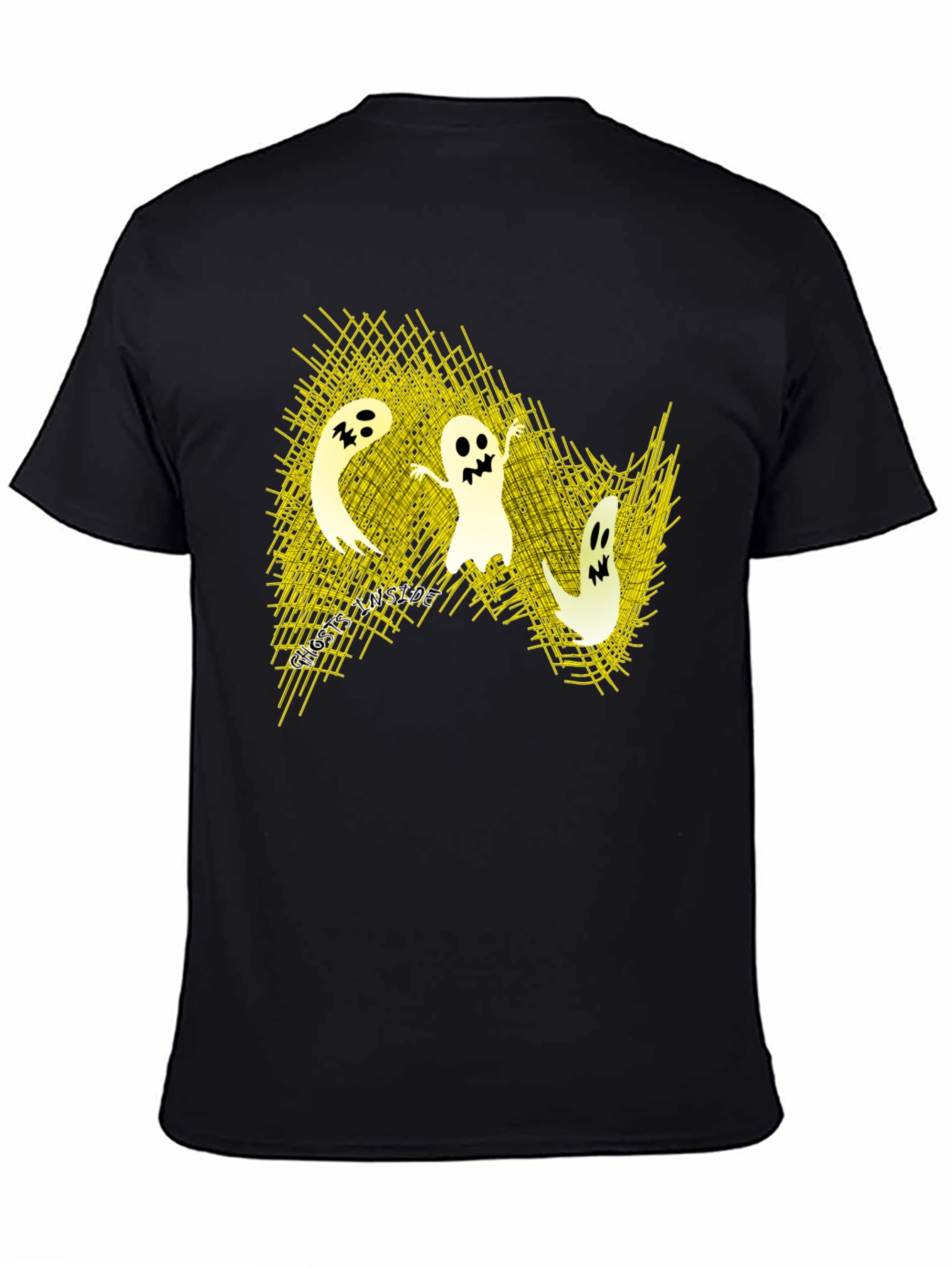 Spooky Ghosts T-Shirt - Halloween Fun