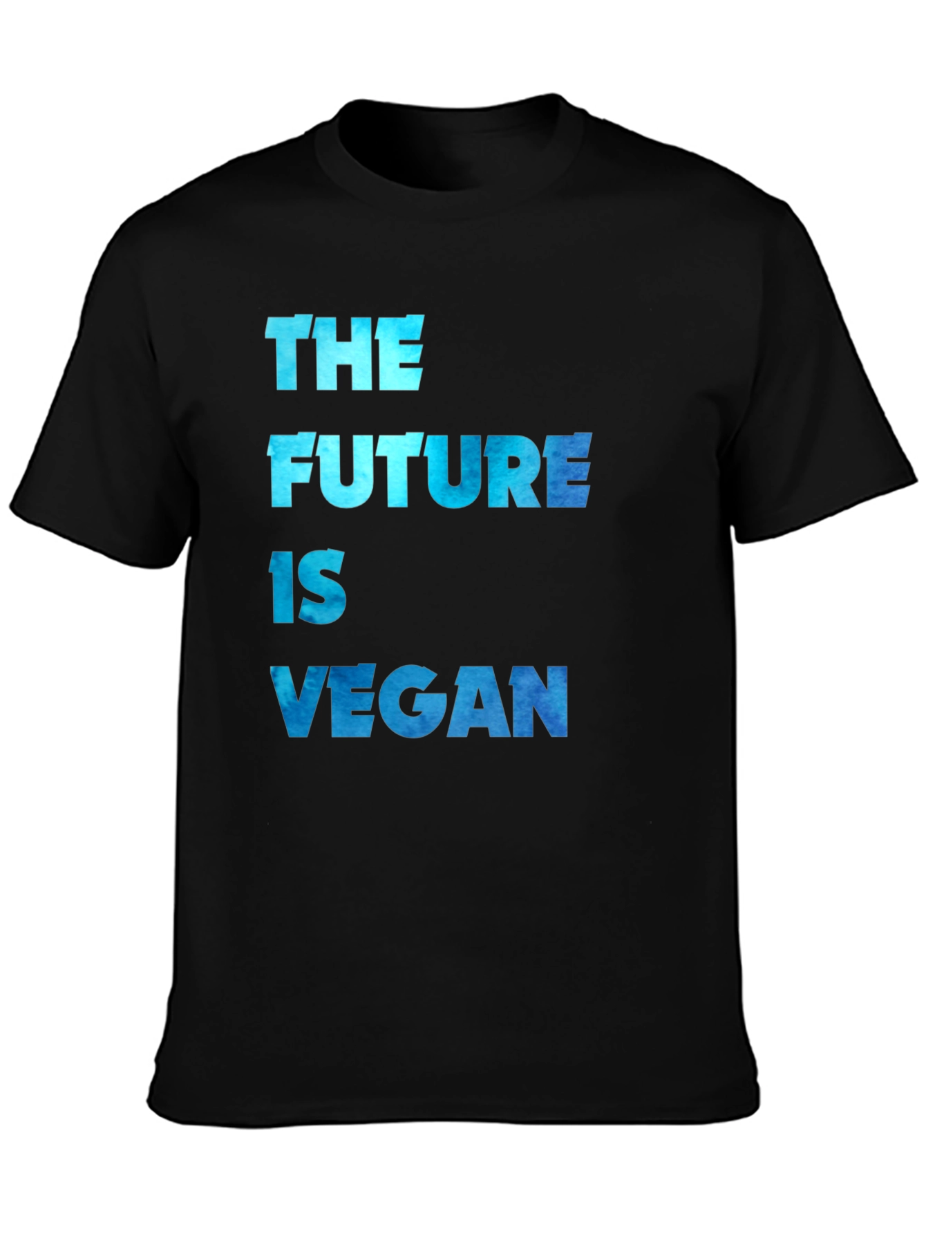The Future is Vegan Black T-Shirt