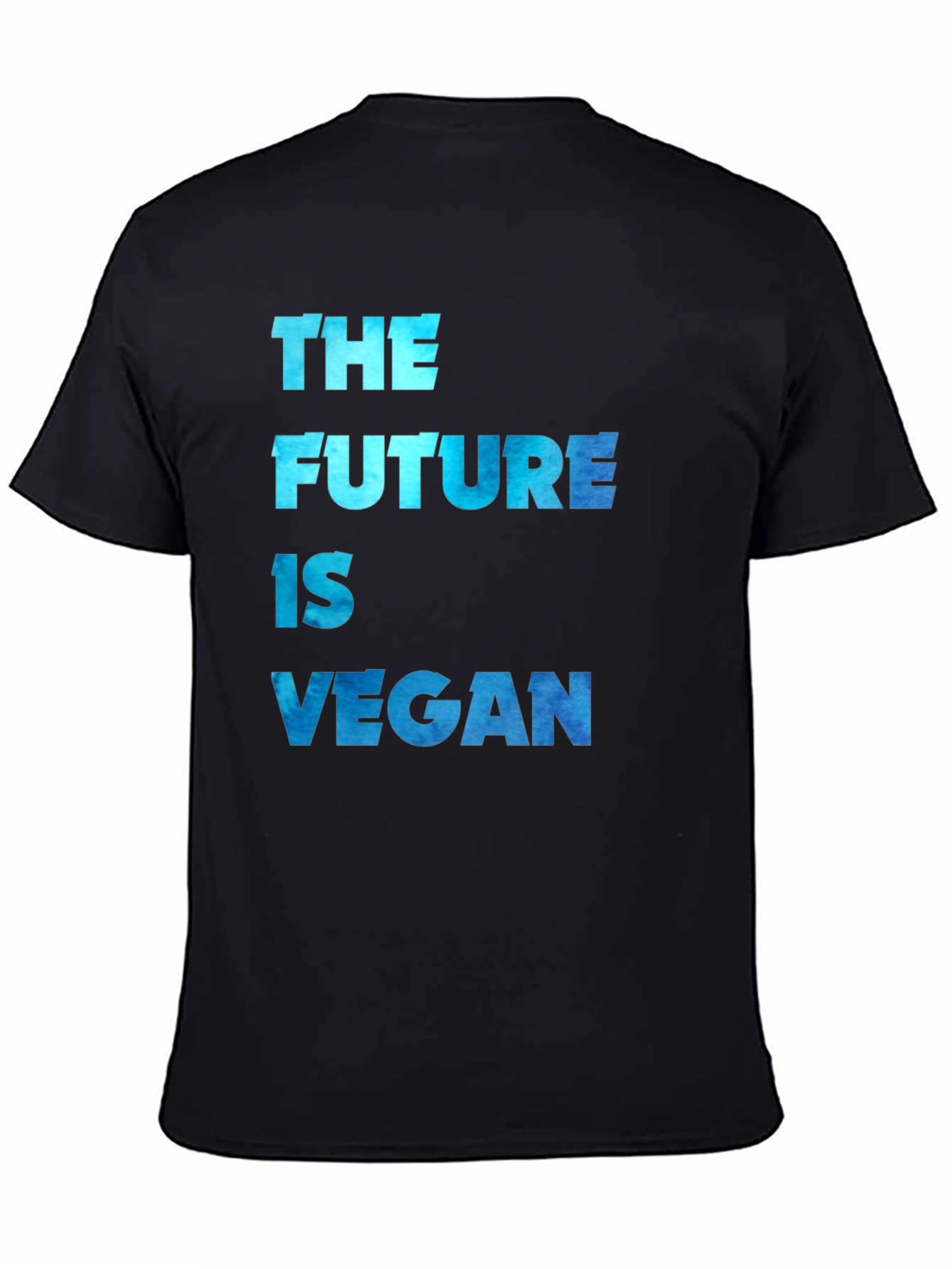 The Future is Vegan Black T-Shirt