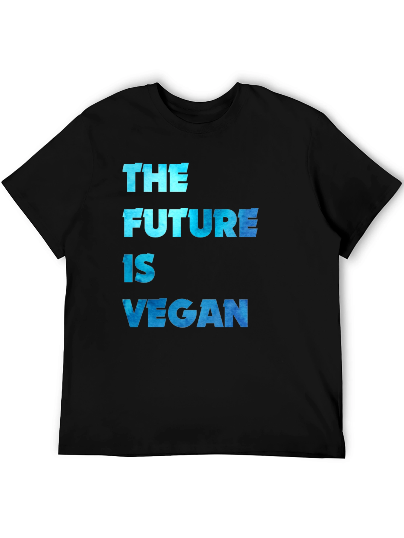 The Future is Vegan Black T-Shirt