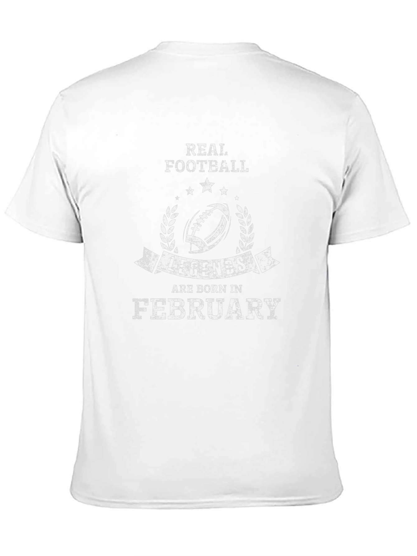 Real Football Legends Born in February T-Shirt