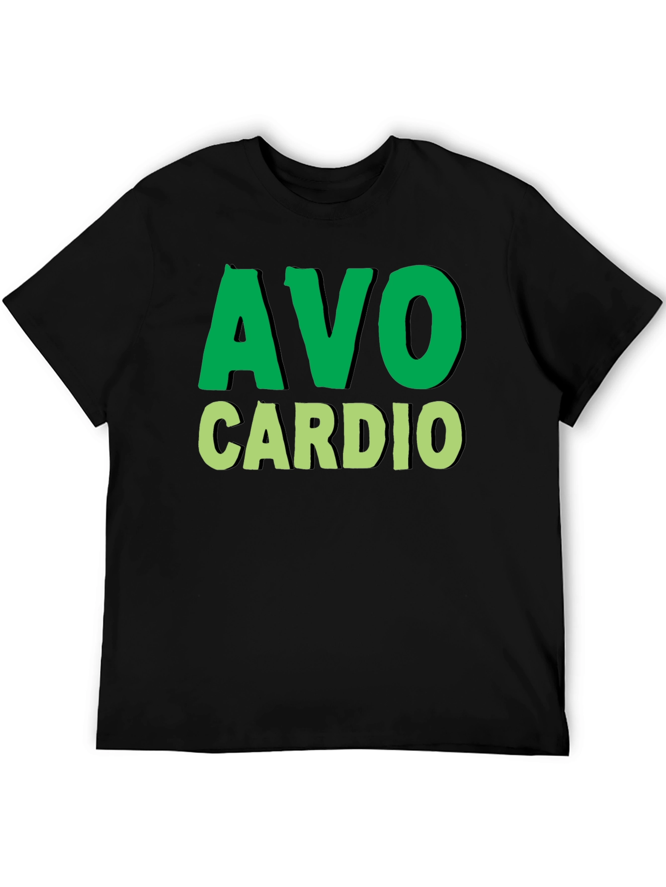 Avo Cardio T-Shirt - Fitness & Avocado Lover Tee