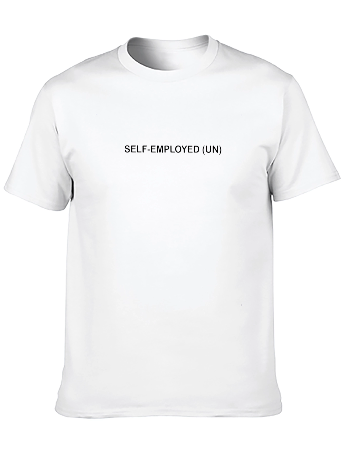 Self-Employed (Un) T-Shirt - Black