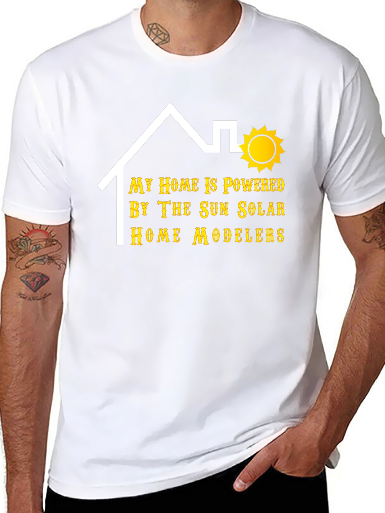 Solar Powered Home T-Shirt