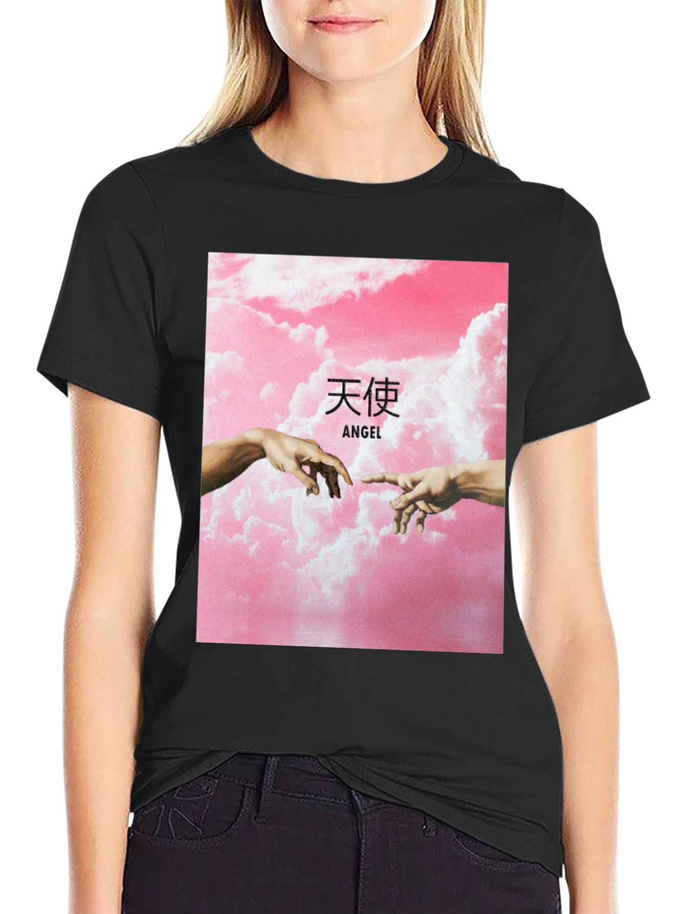 Black Angel Cloud T-Shirt