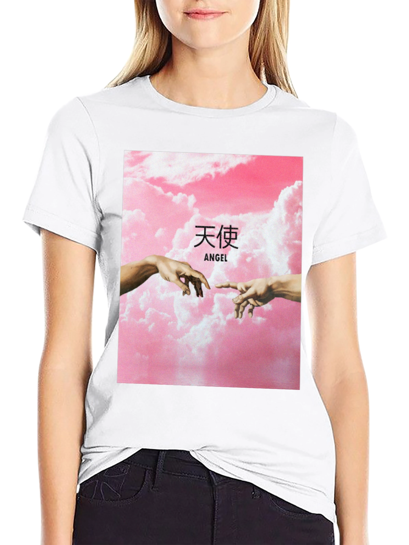 Black Angel Cloud T-Shirt
