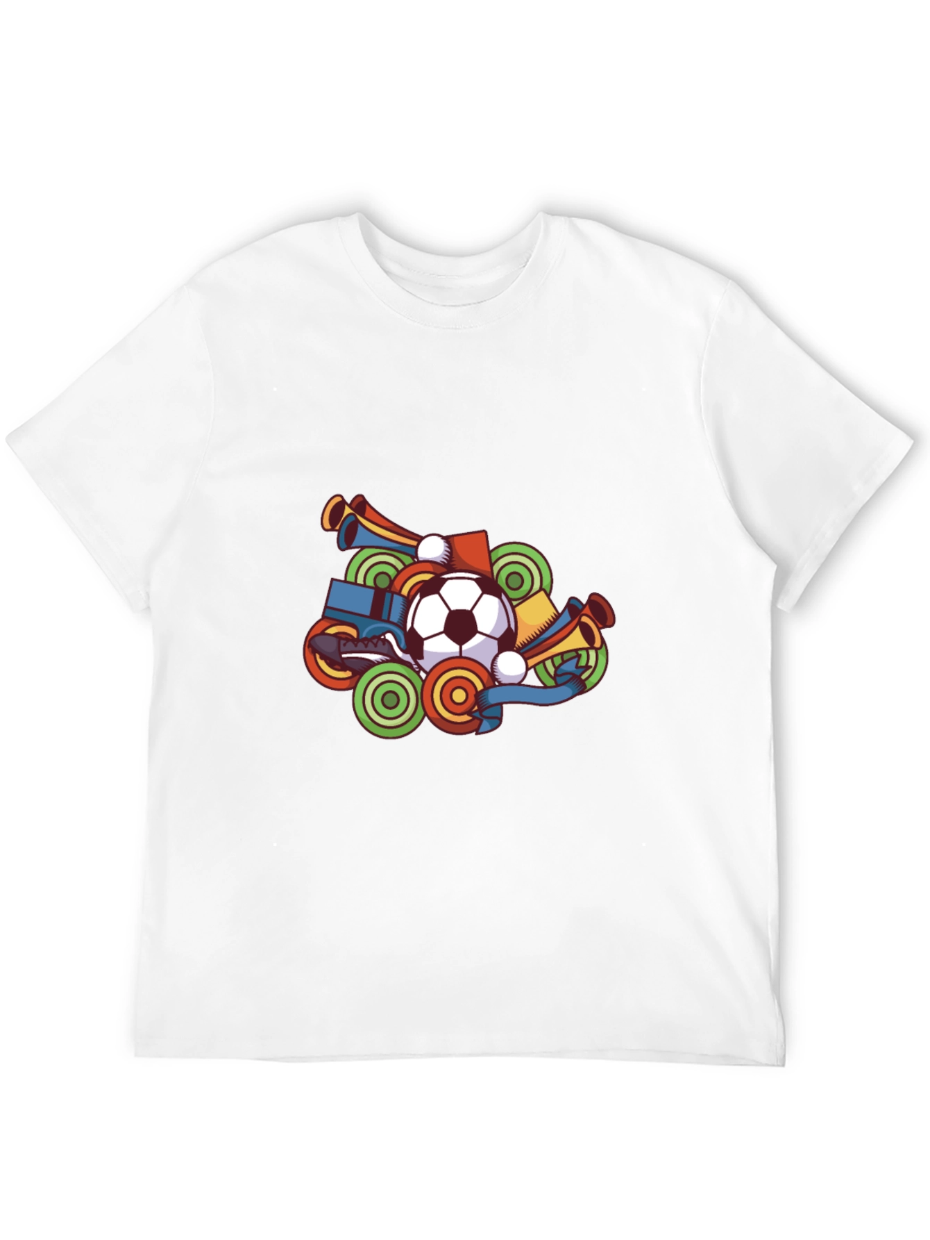 Soccer Fan T-Shirt - Black Graphic Tee