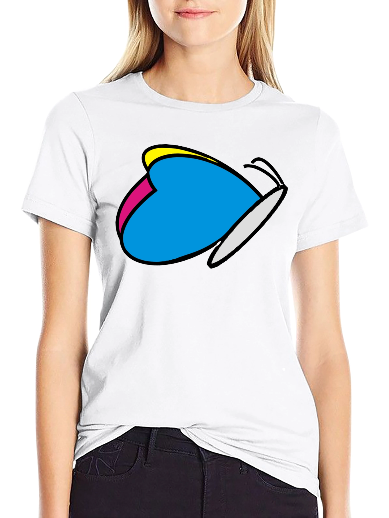Butterfly Graphic Black T-Shirt