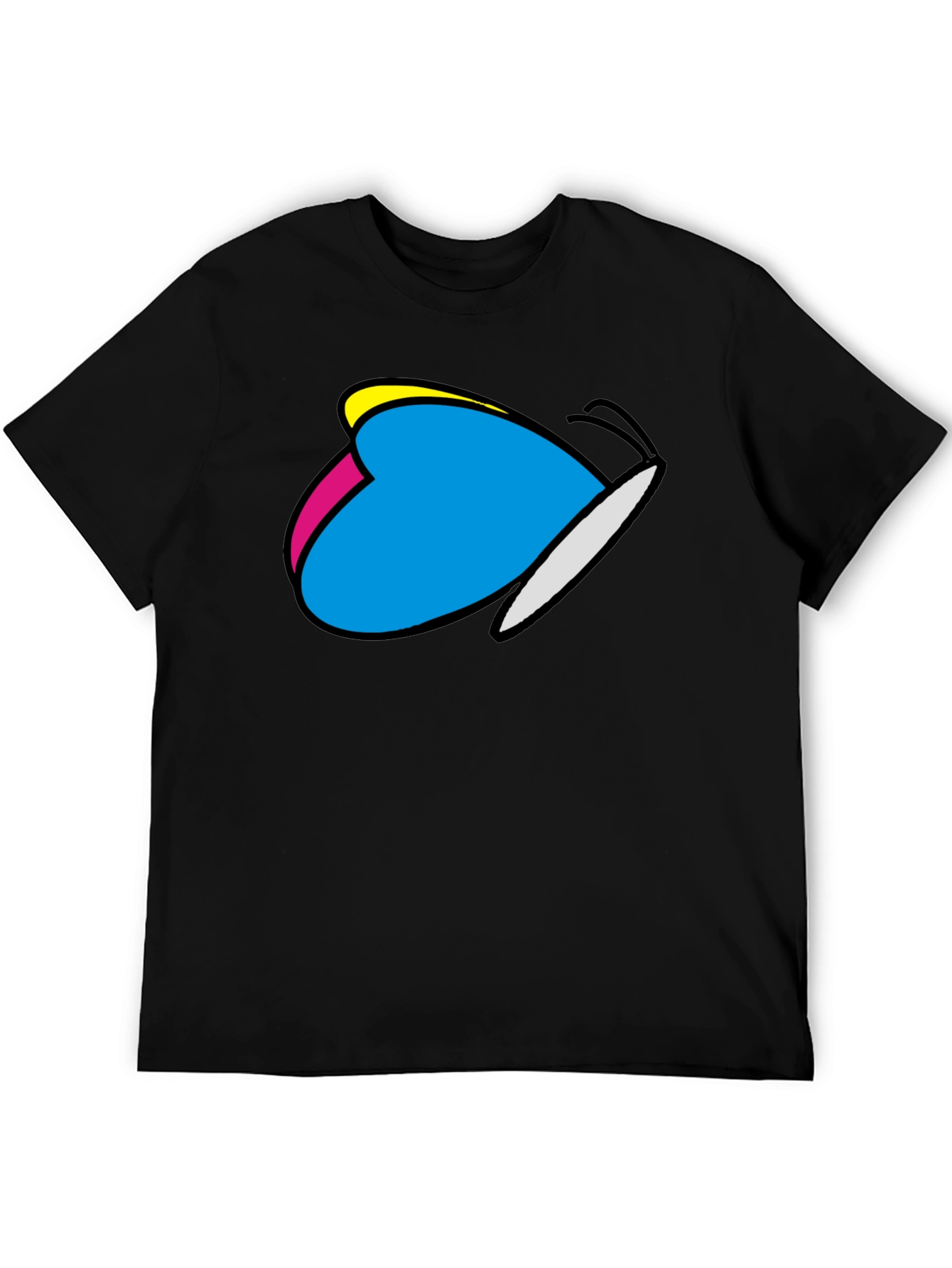 Butterfly Graphic Black T-Shirt