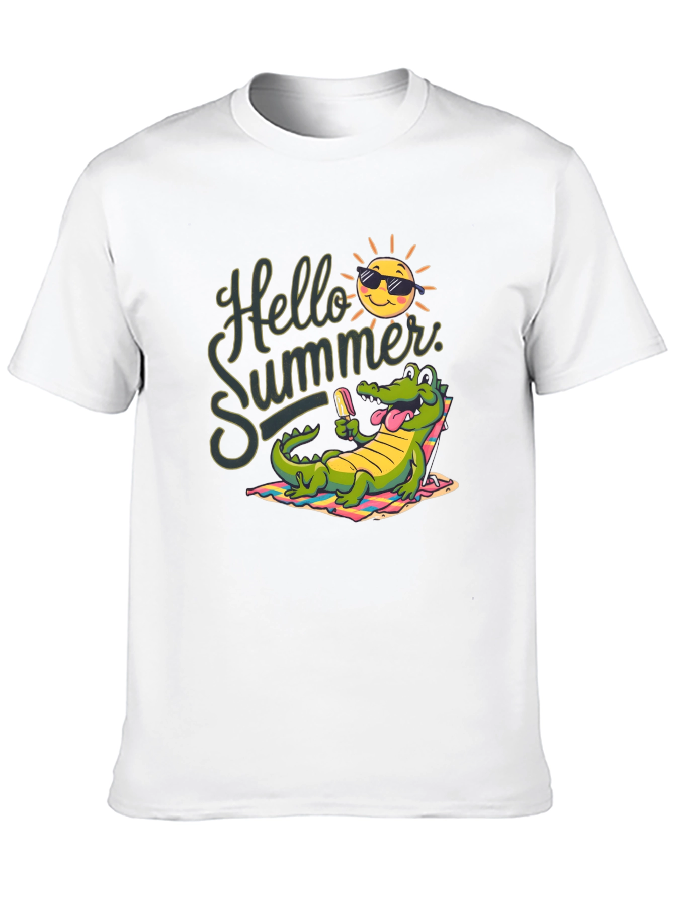 Hello Summer Alligator T-Shirt