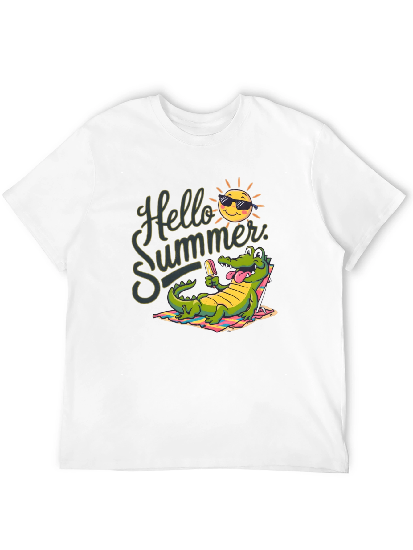 Hello Summer Alligator T-Shirt